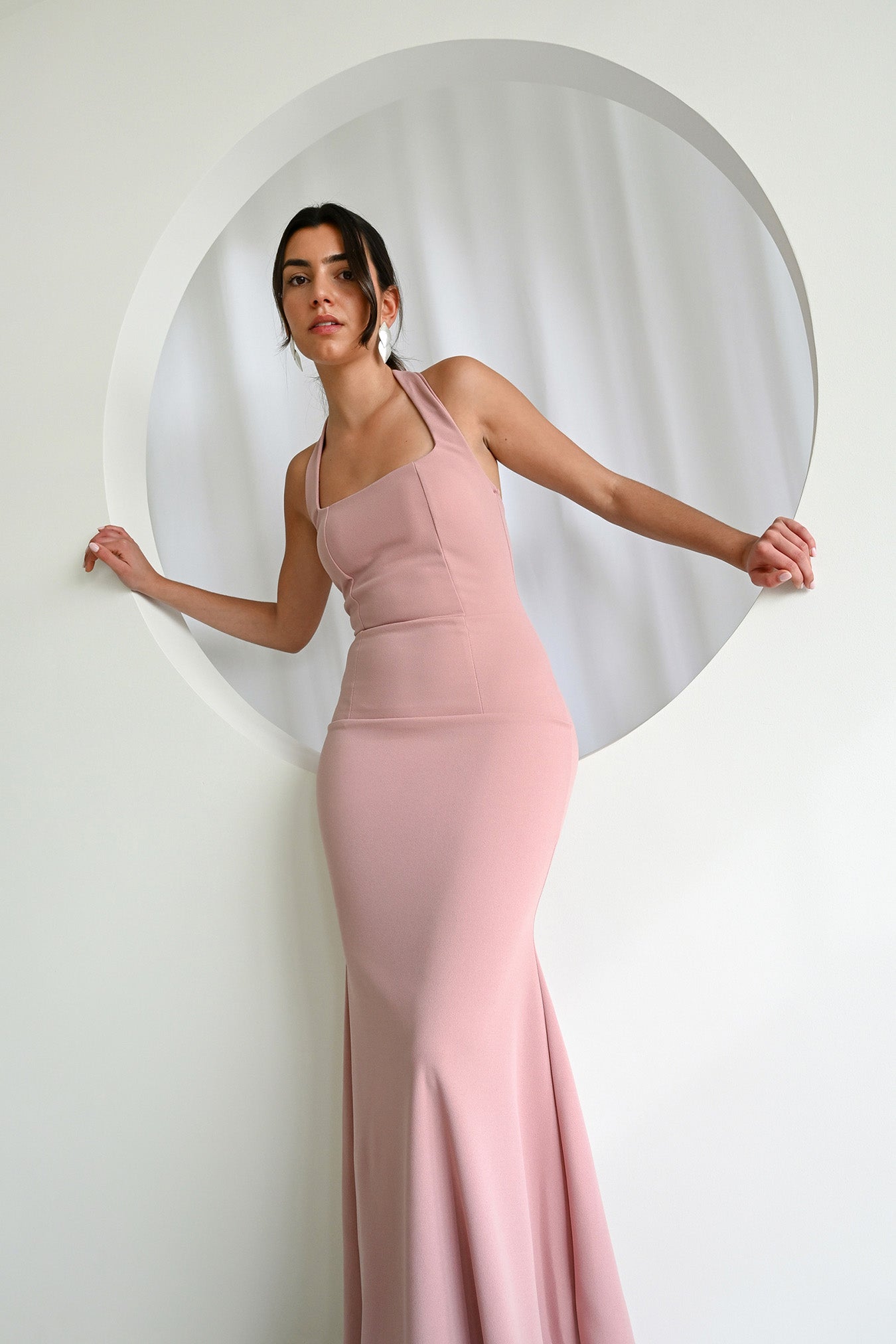 Vestido Adèle Rosa
