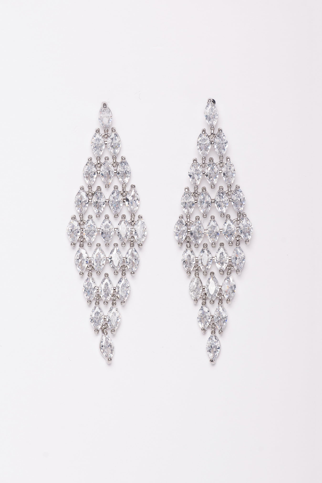 Pendientes Bruma Plata