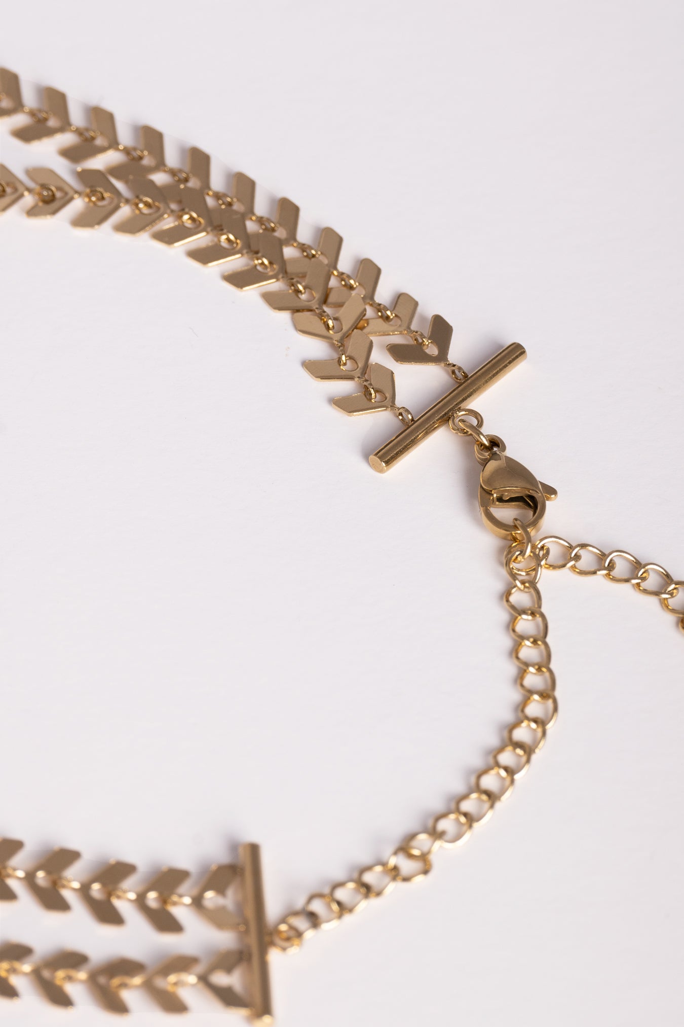 Double Laurel Necklace