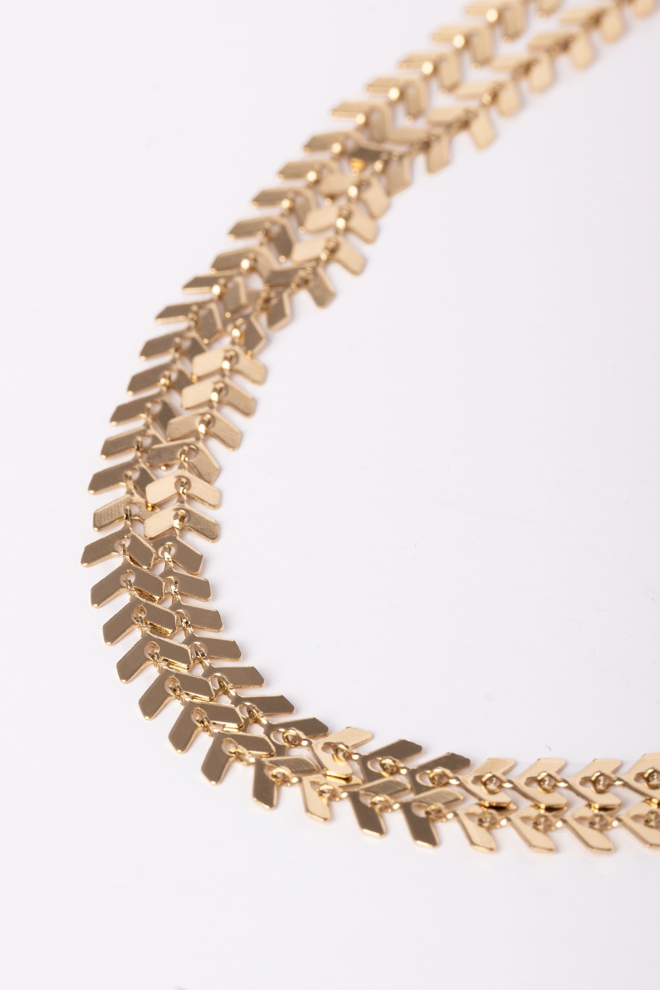 Double Laurel Necklace