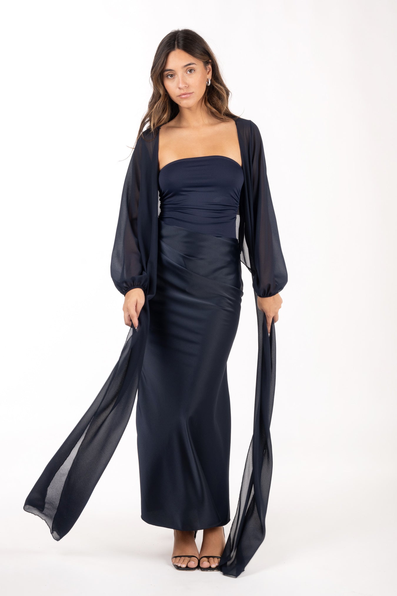 Halo Bolero Azul Noche