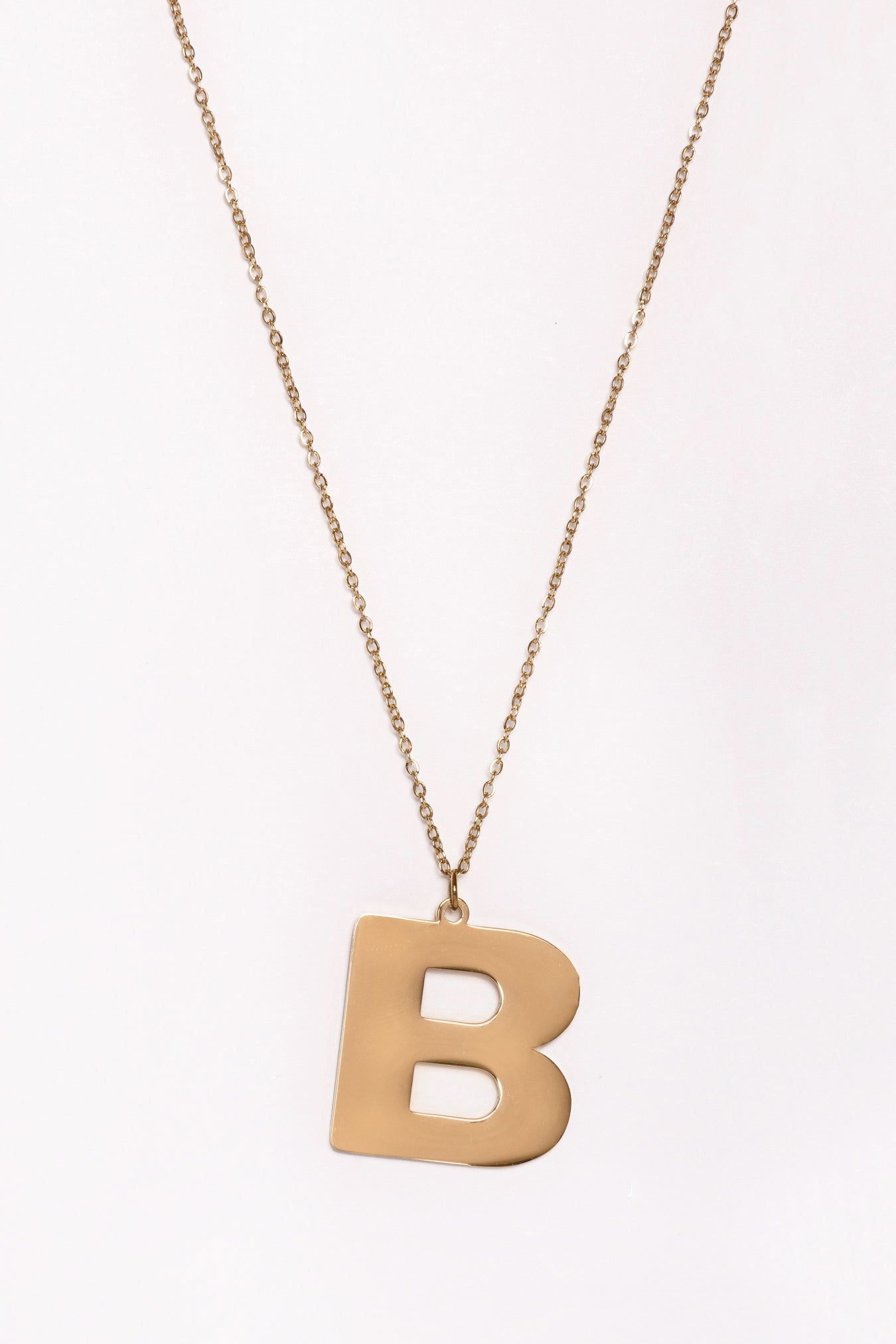 Big Initial Necklace