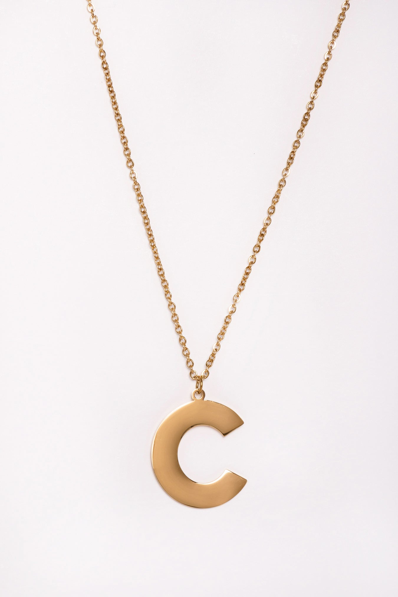 Big Initial Necklace