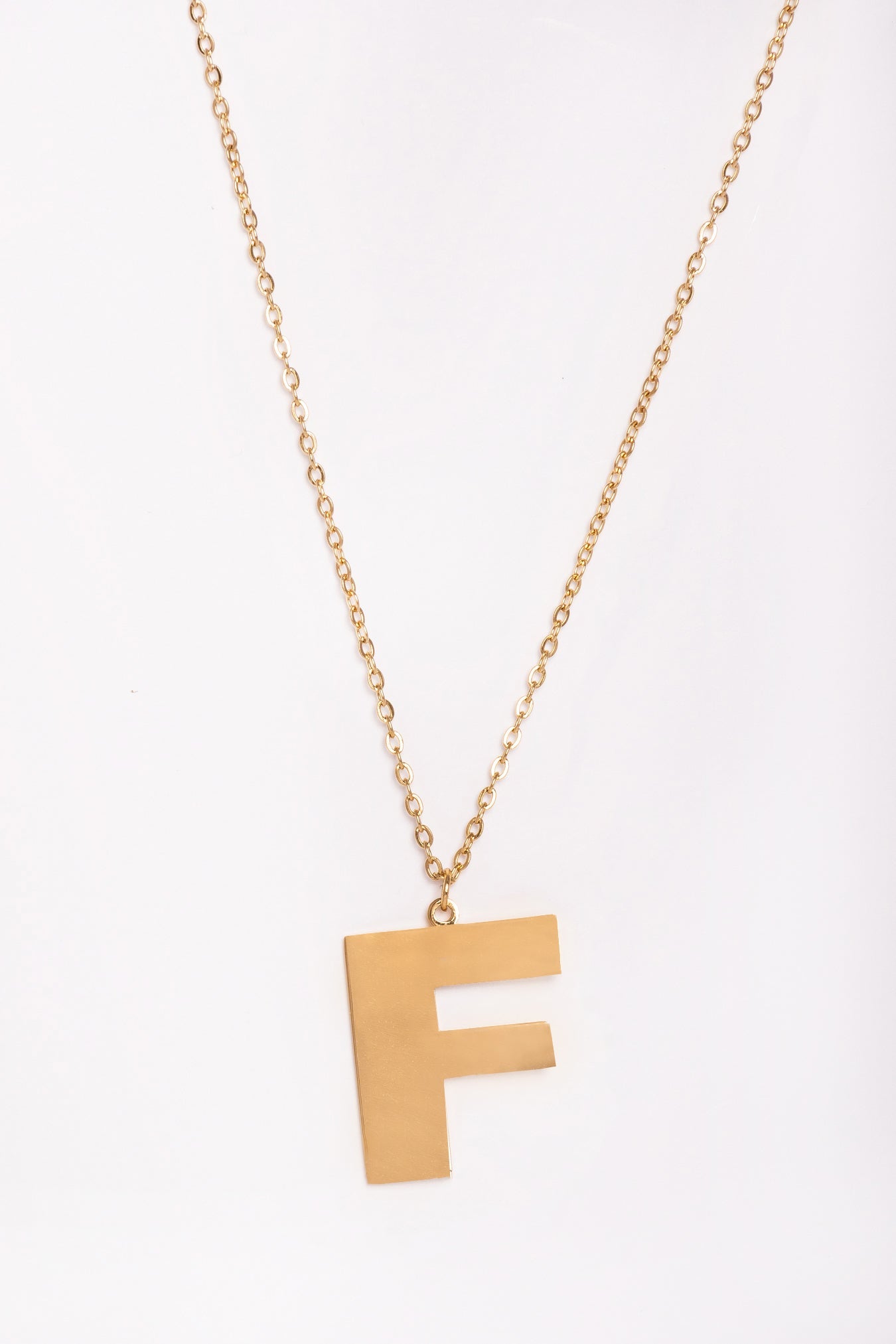 Big Initial Necklace