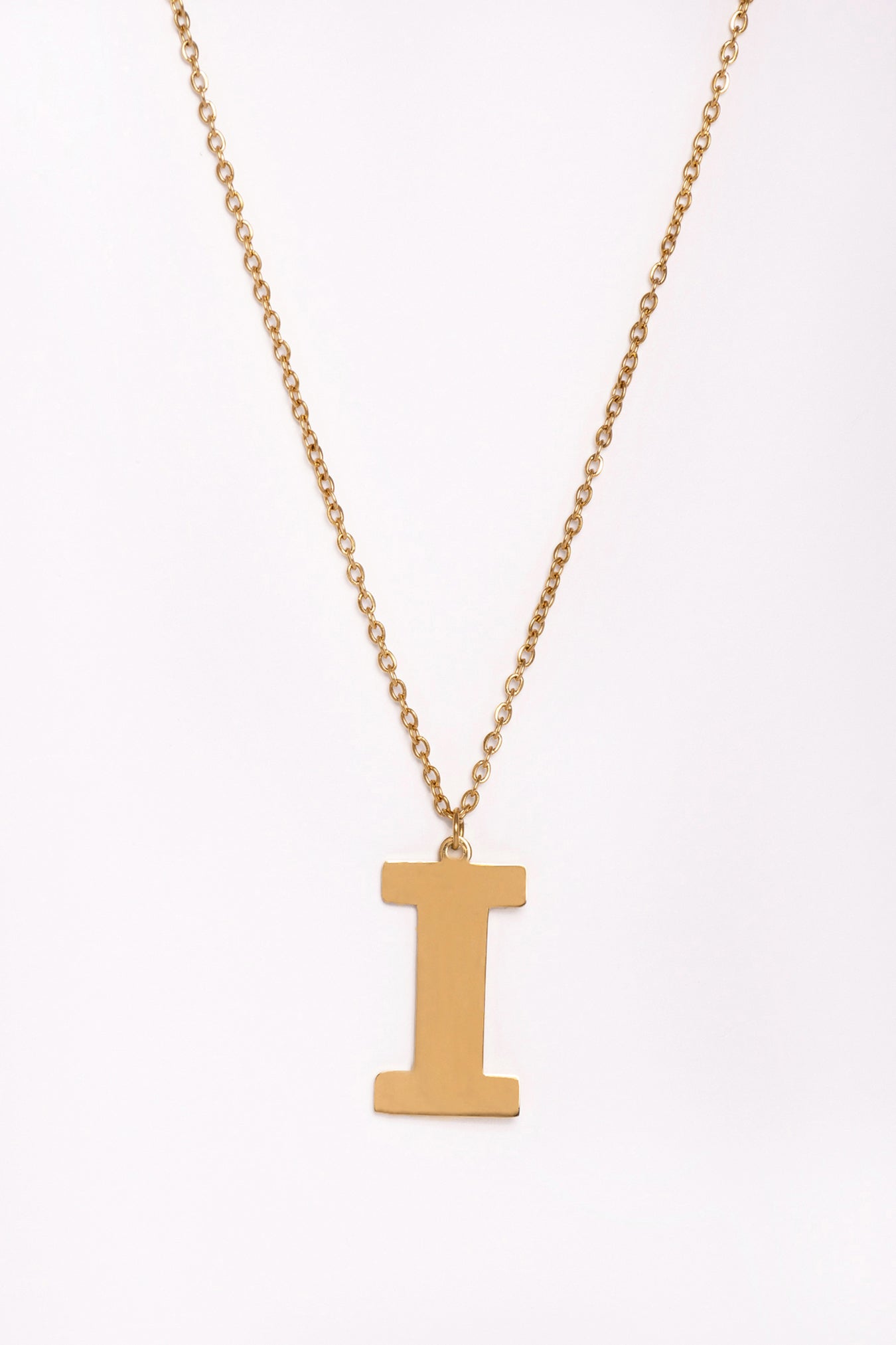 Big Initial Necklace