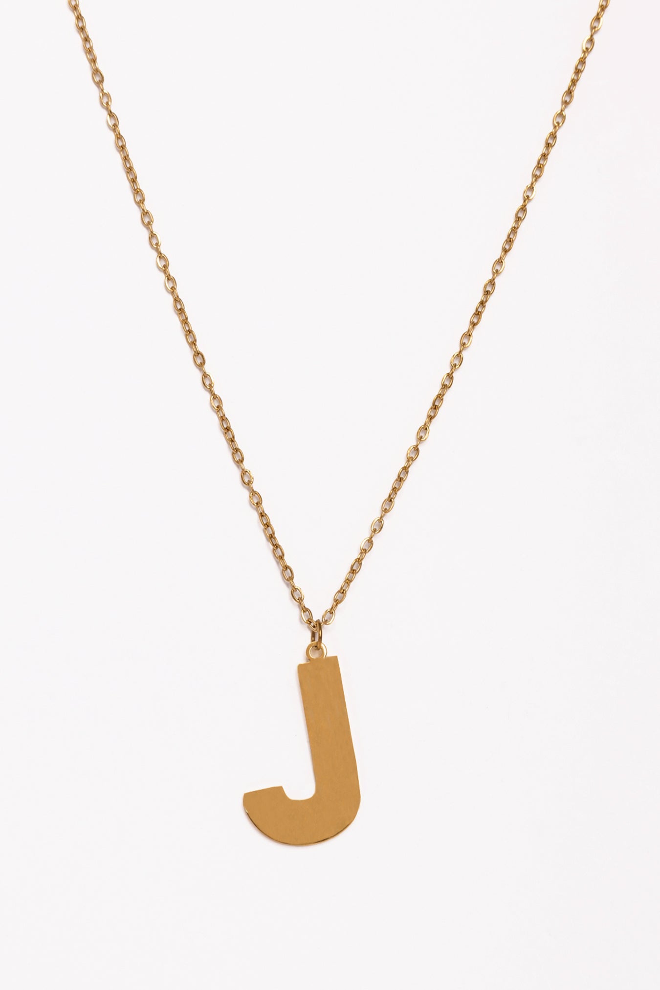 Big Initial Necklace