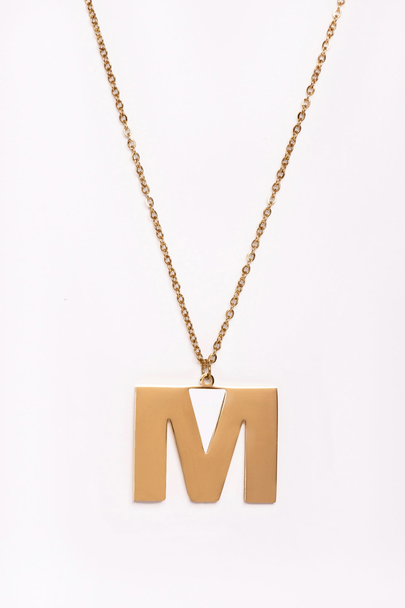 Big Initial Necklace