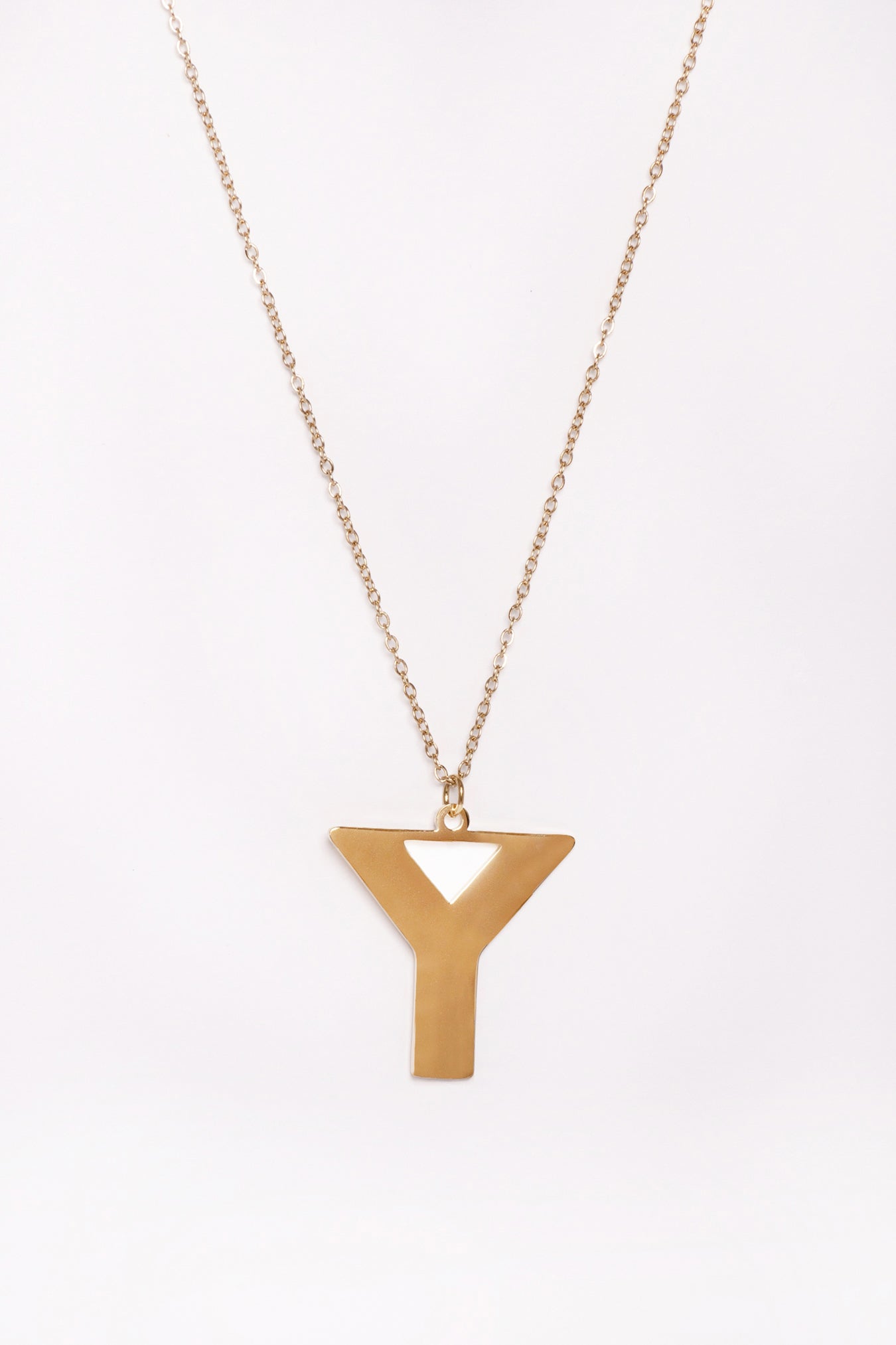 Big Initial Necklace