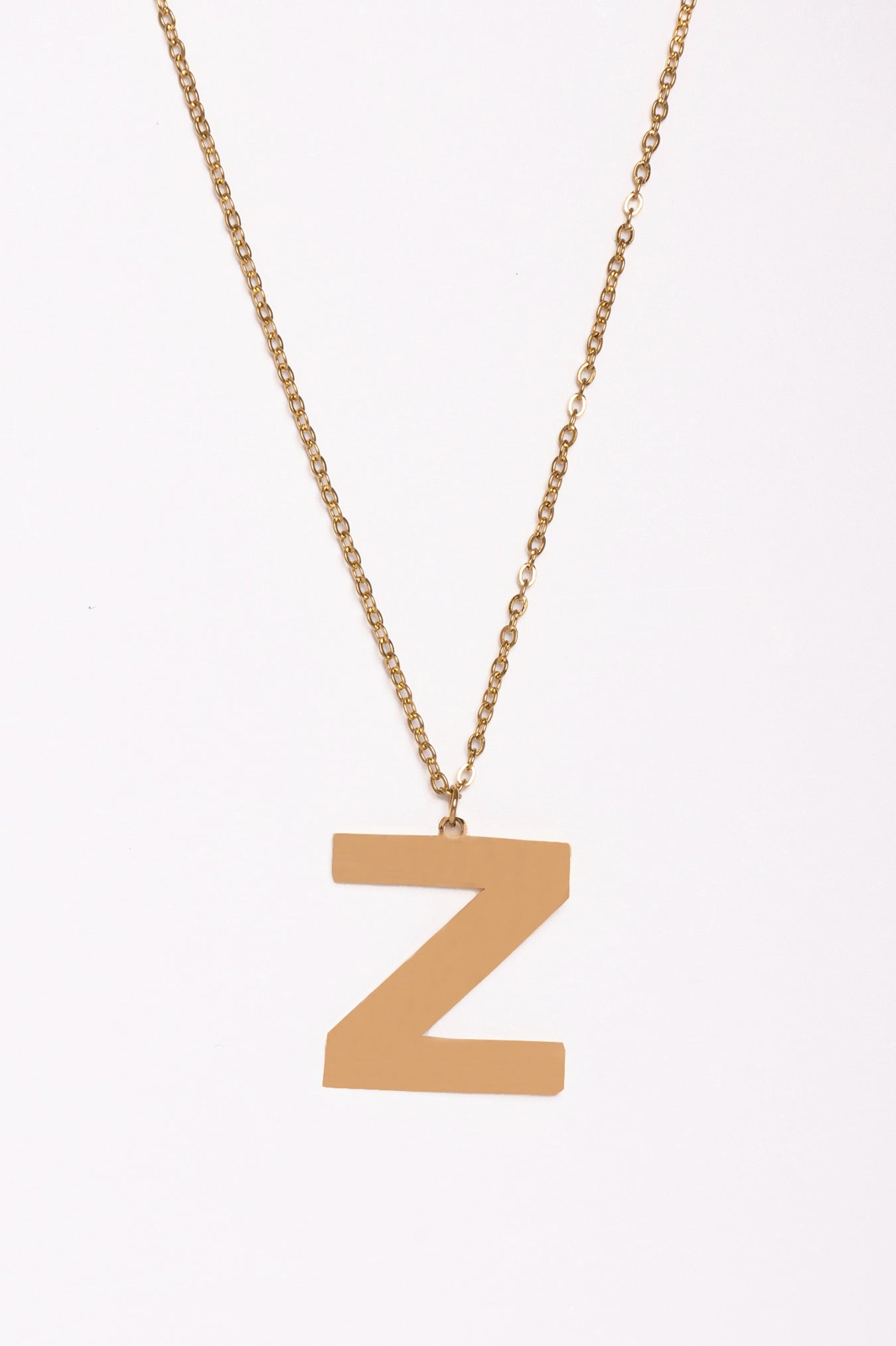 Big Initial Necklace