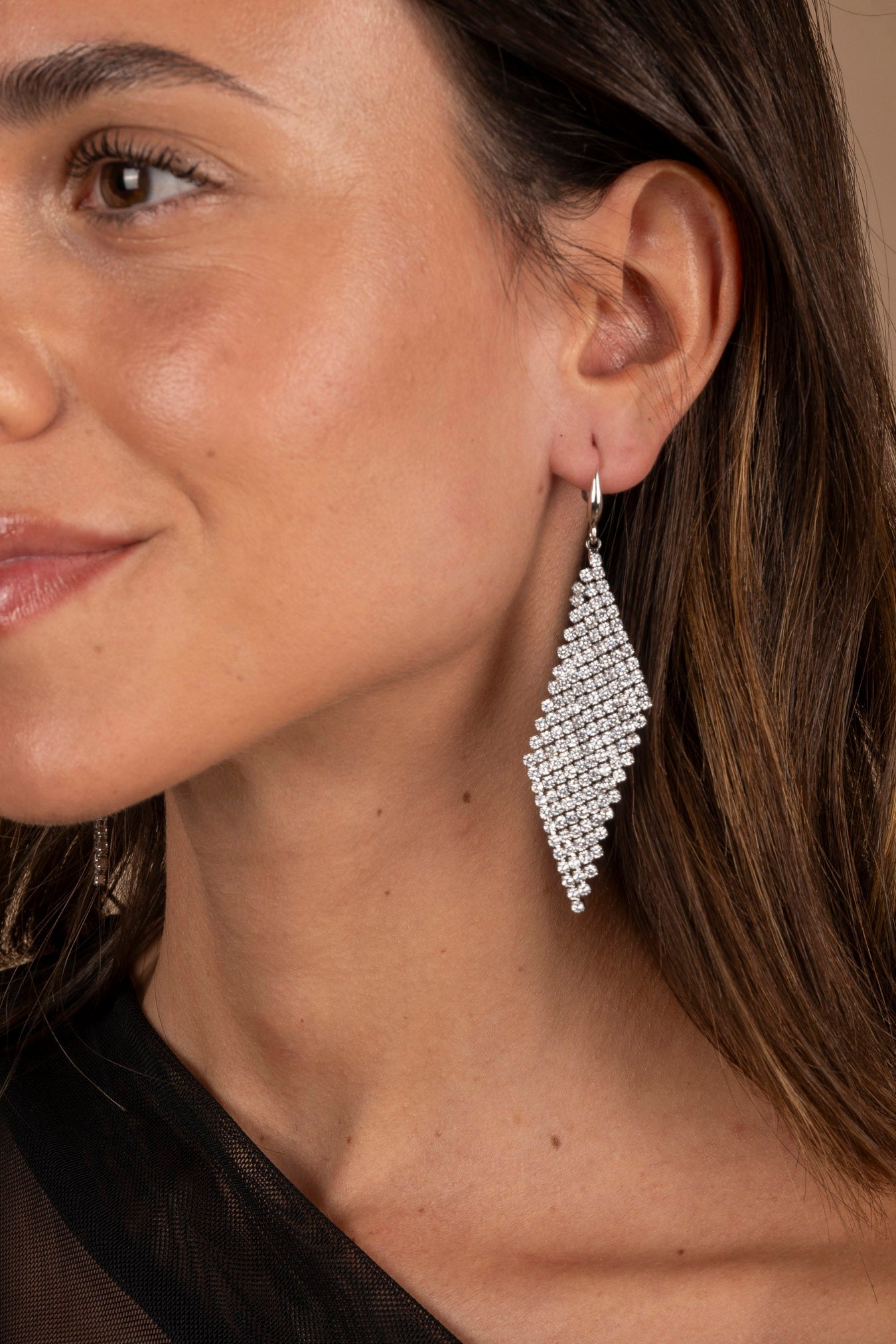 Pendientes Lirio Plata