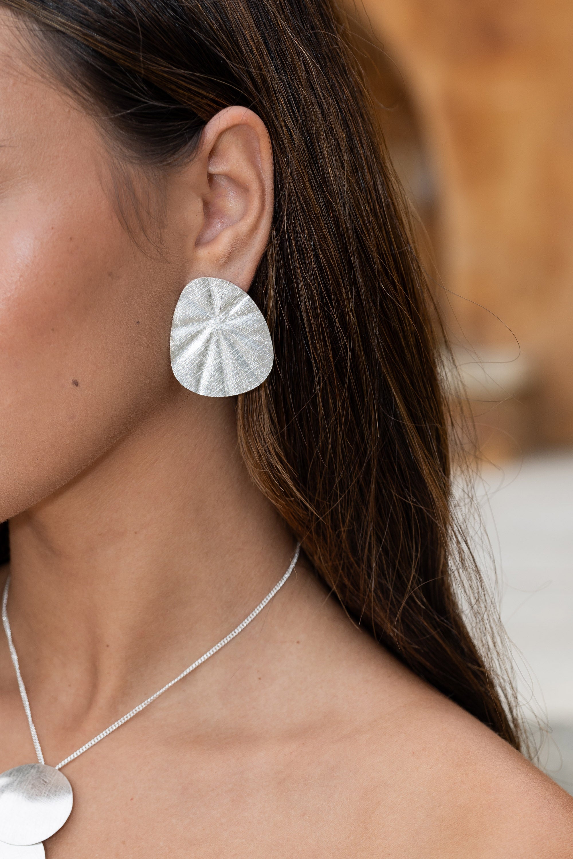 Pendientes Galatea Plata