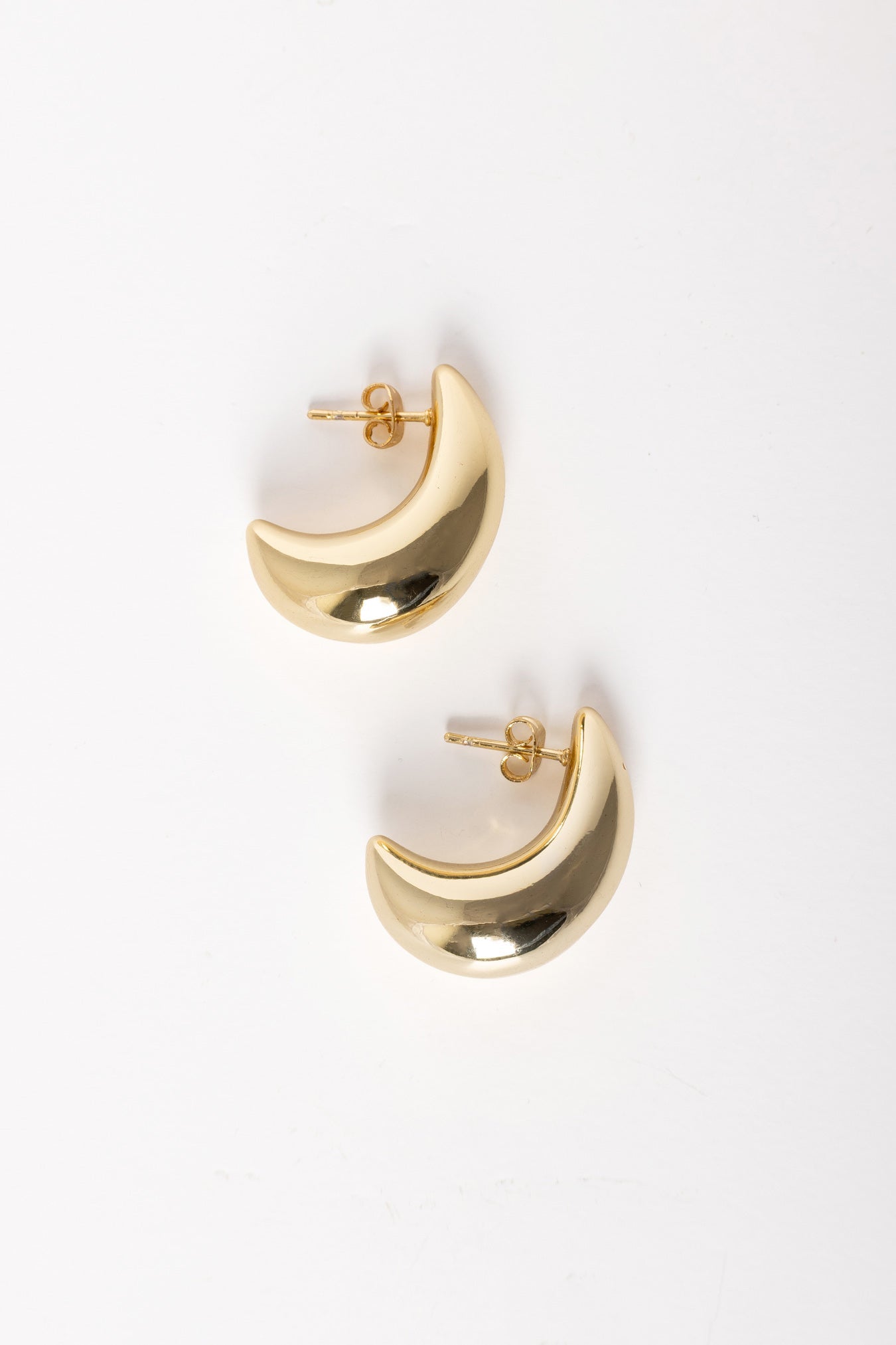 Pendientes Half Moon Oro