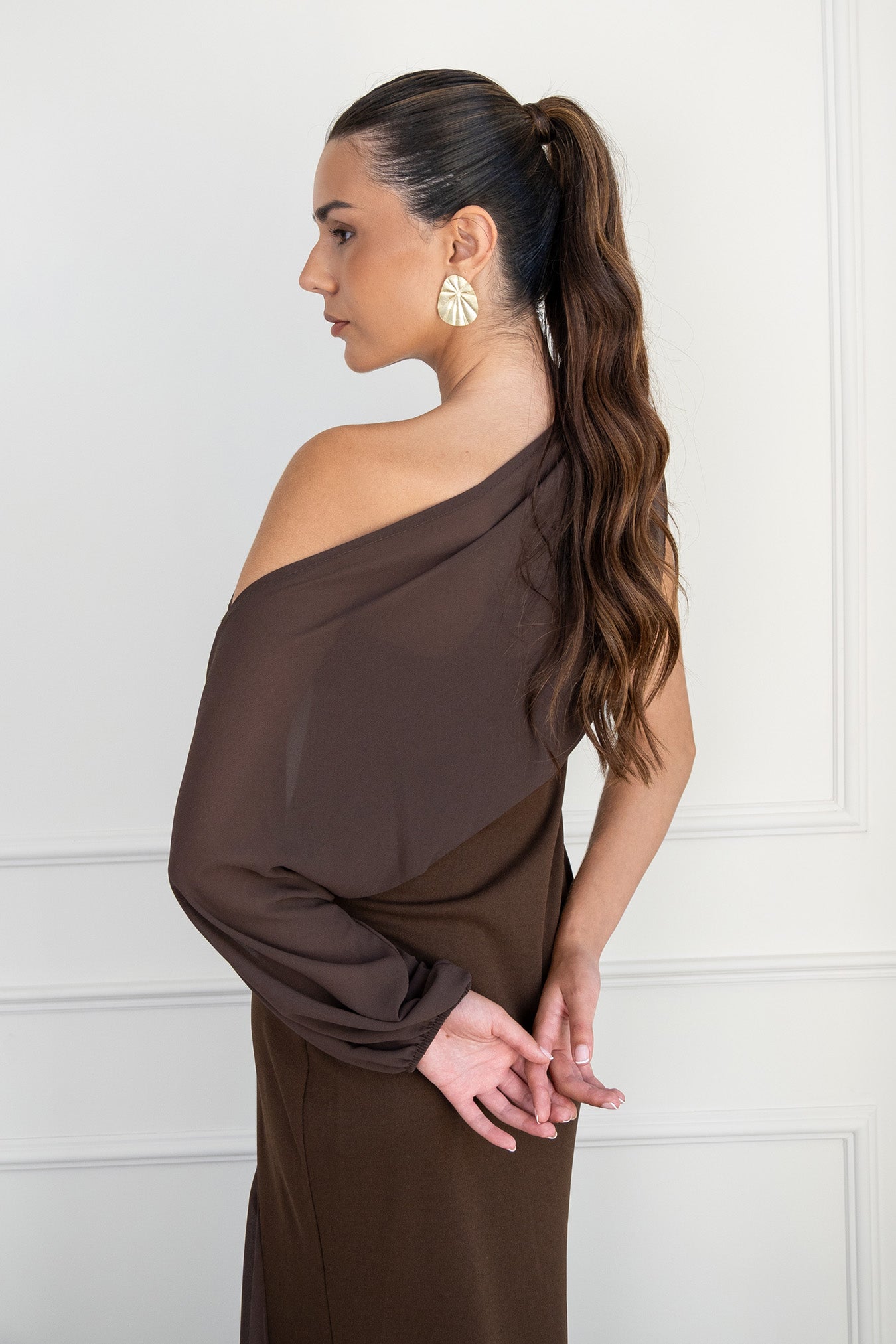 Vestido Momo Marrón