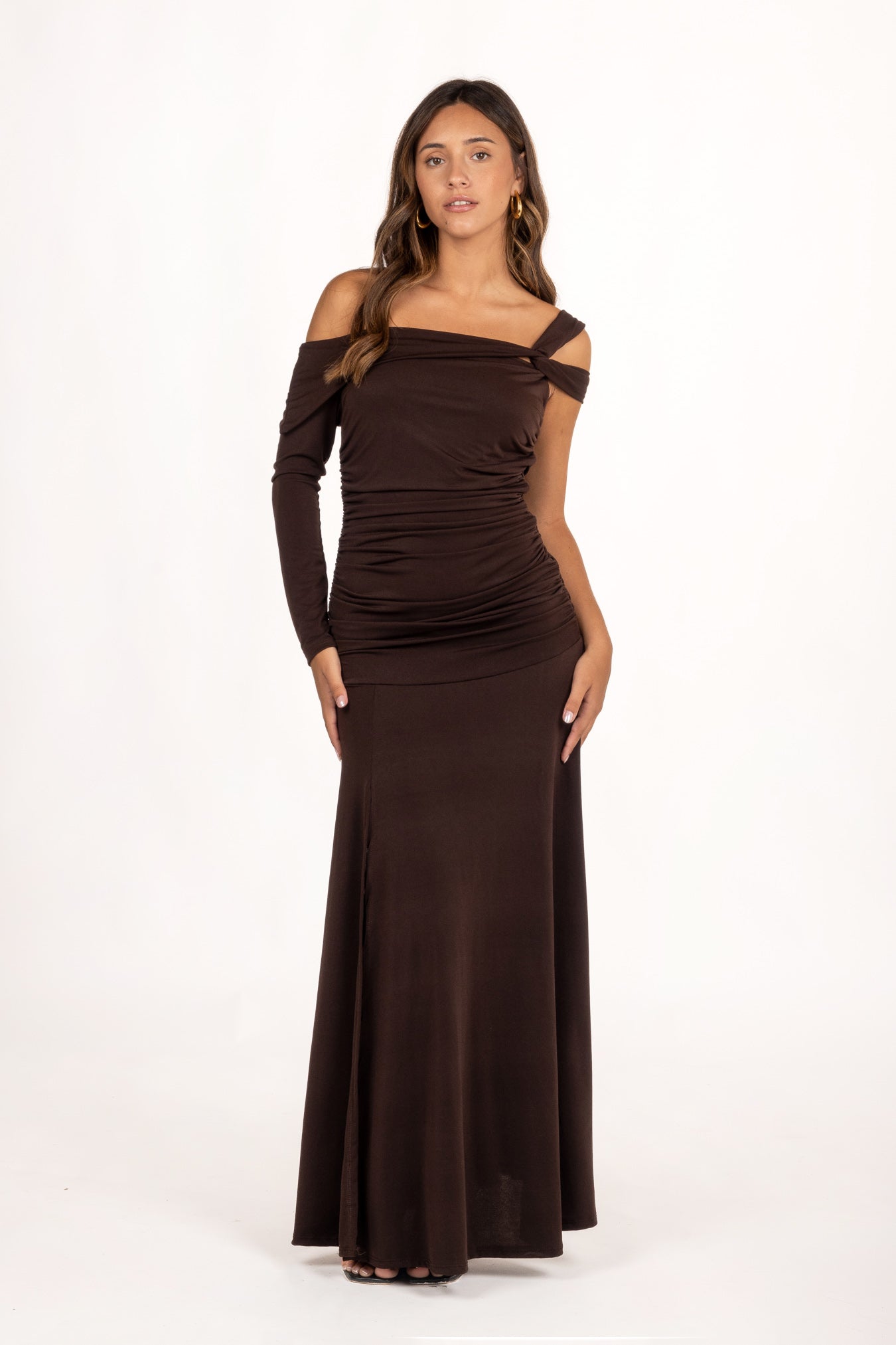 Vestido Ovara Marrón