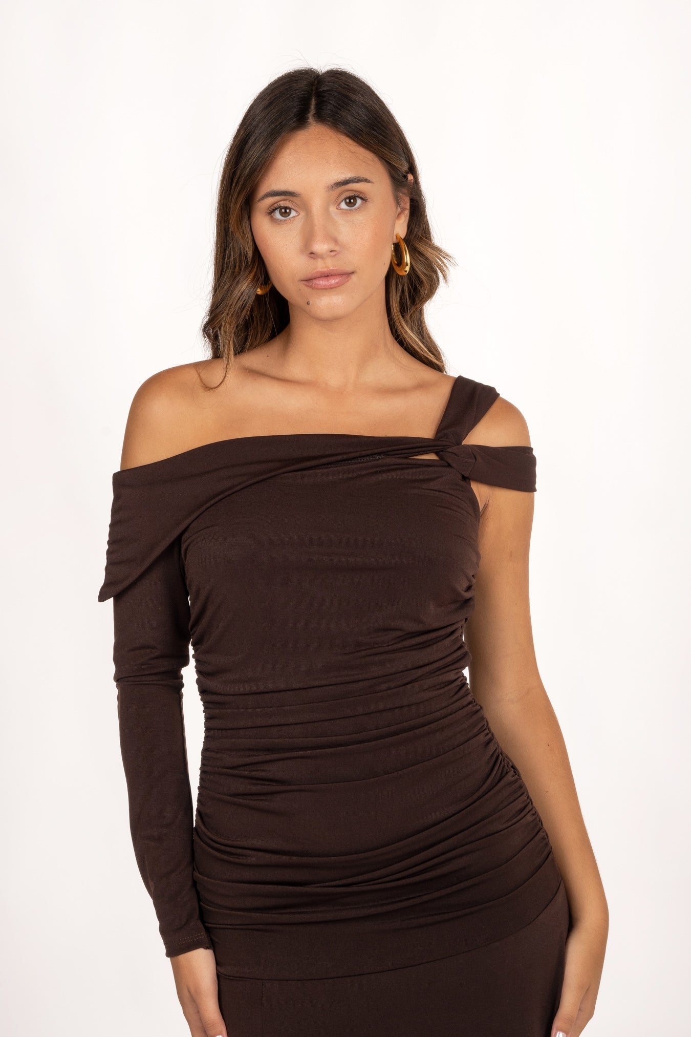 Vestido Ovara Marrón