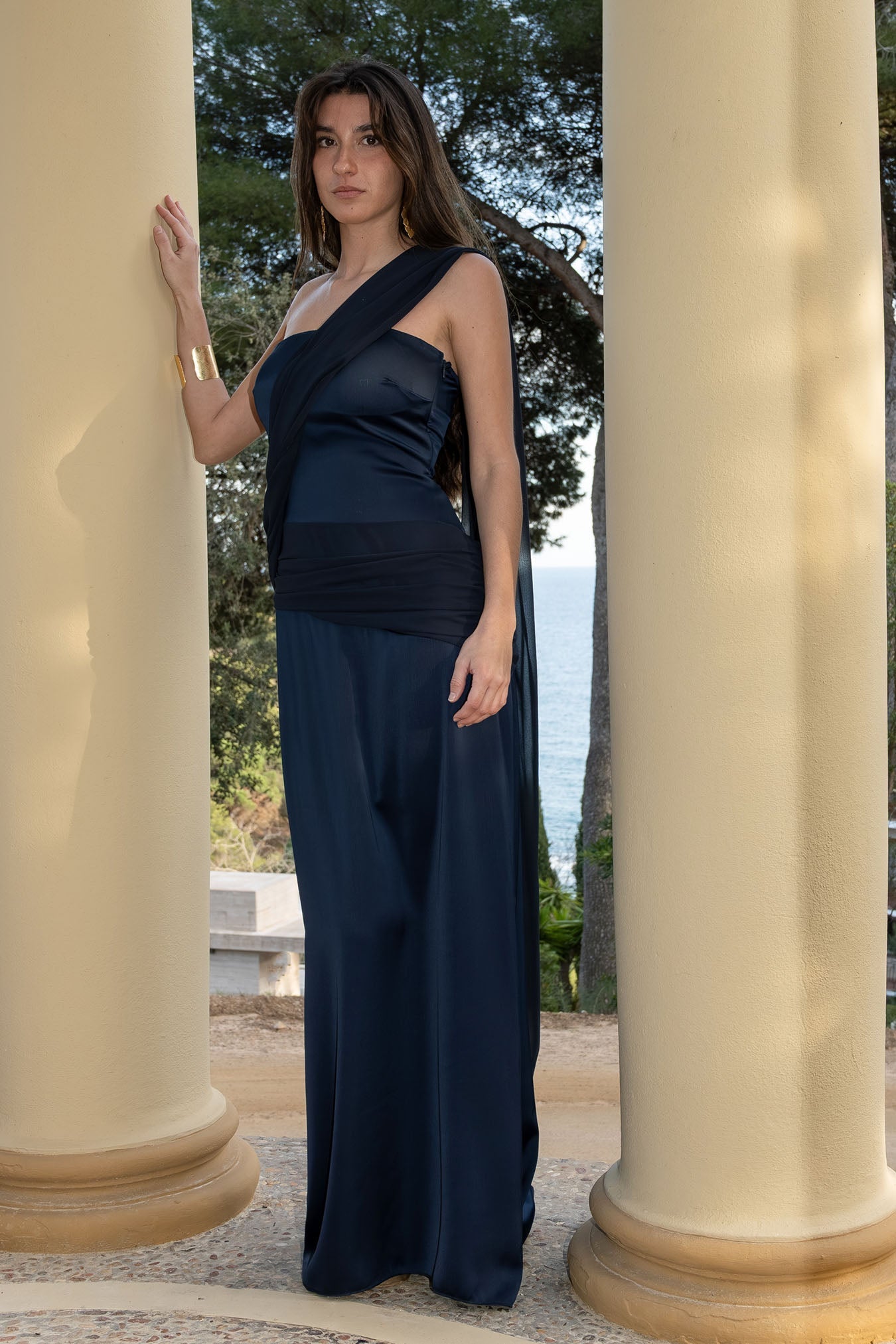 Vestido Timeless Azul Noche