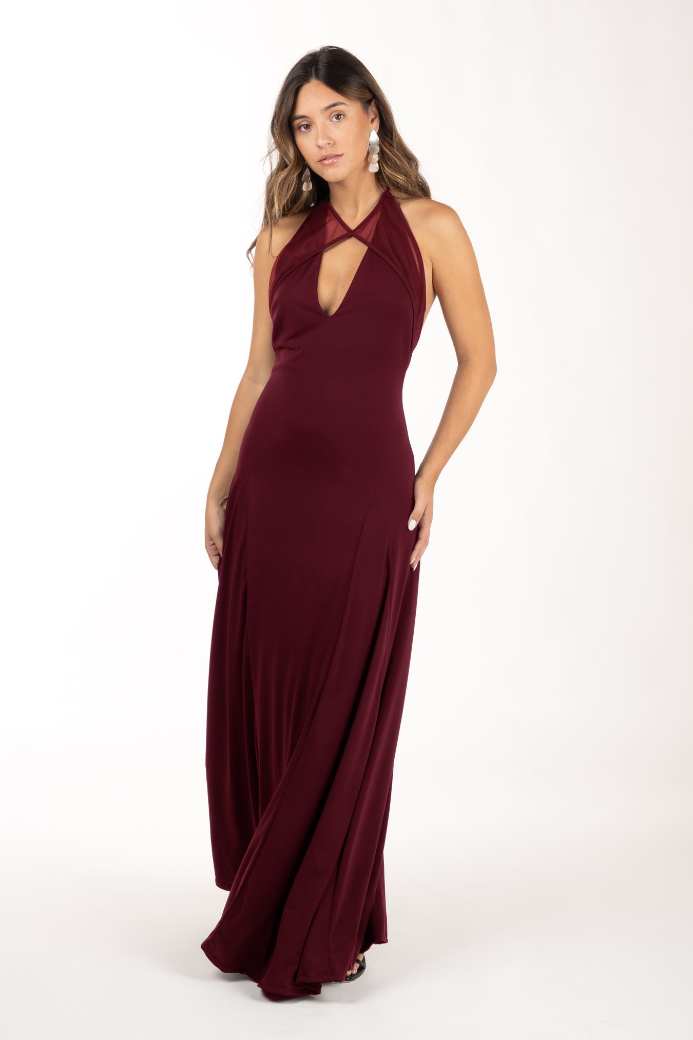 Vestido Honey Granate