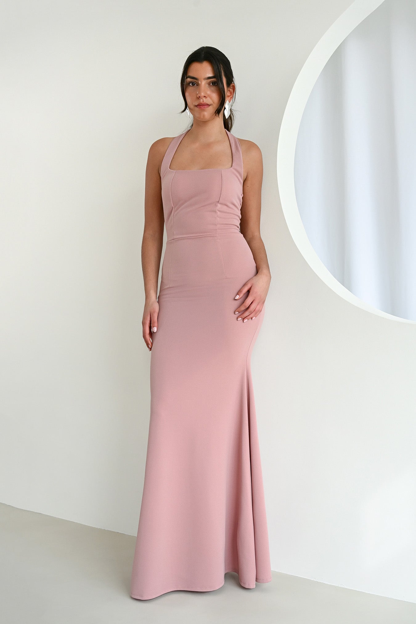 Vestido Adèle Rosa