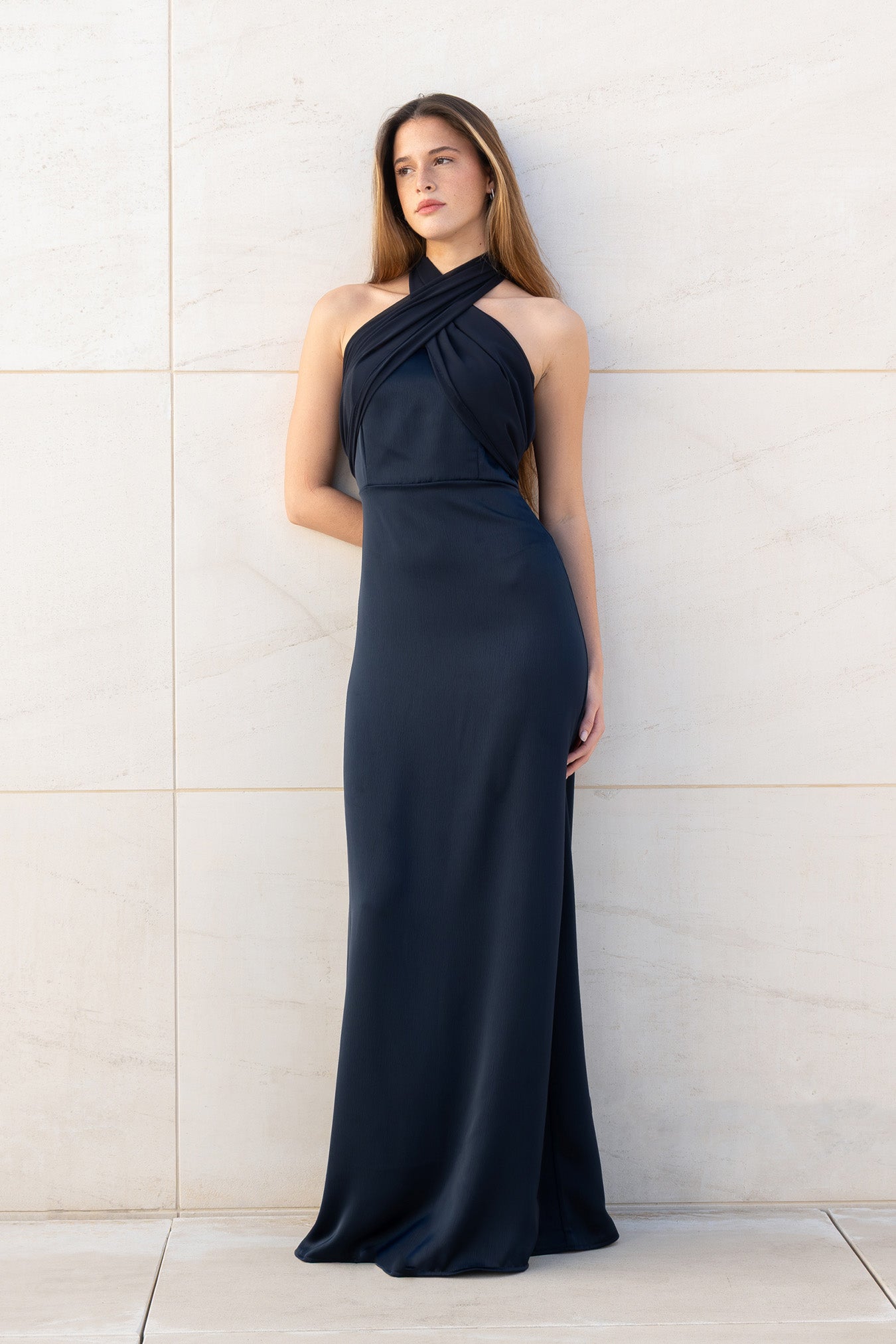 Eleonor Dress Azul Noche