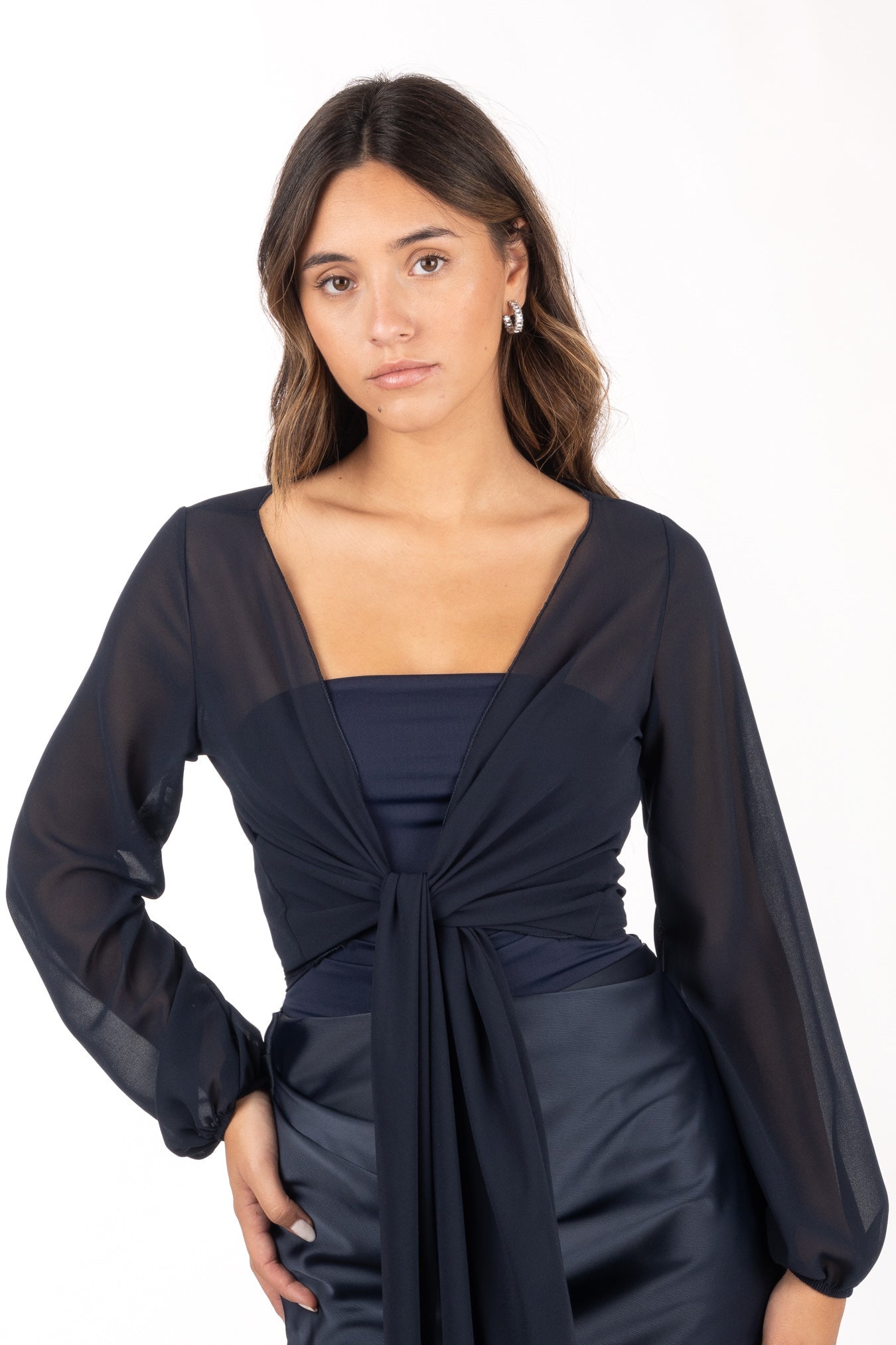 Halo Bolero Azul Noche