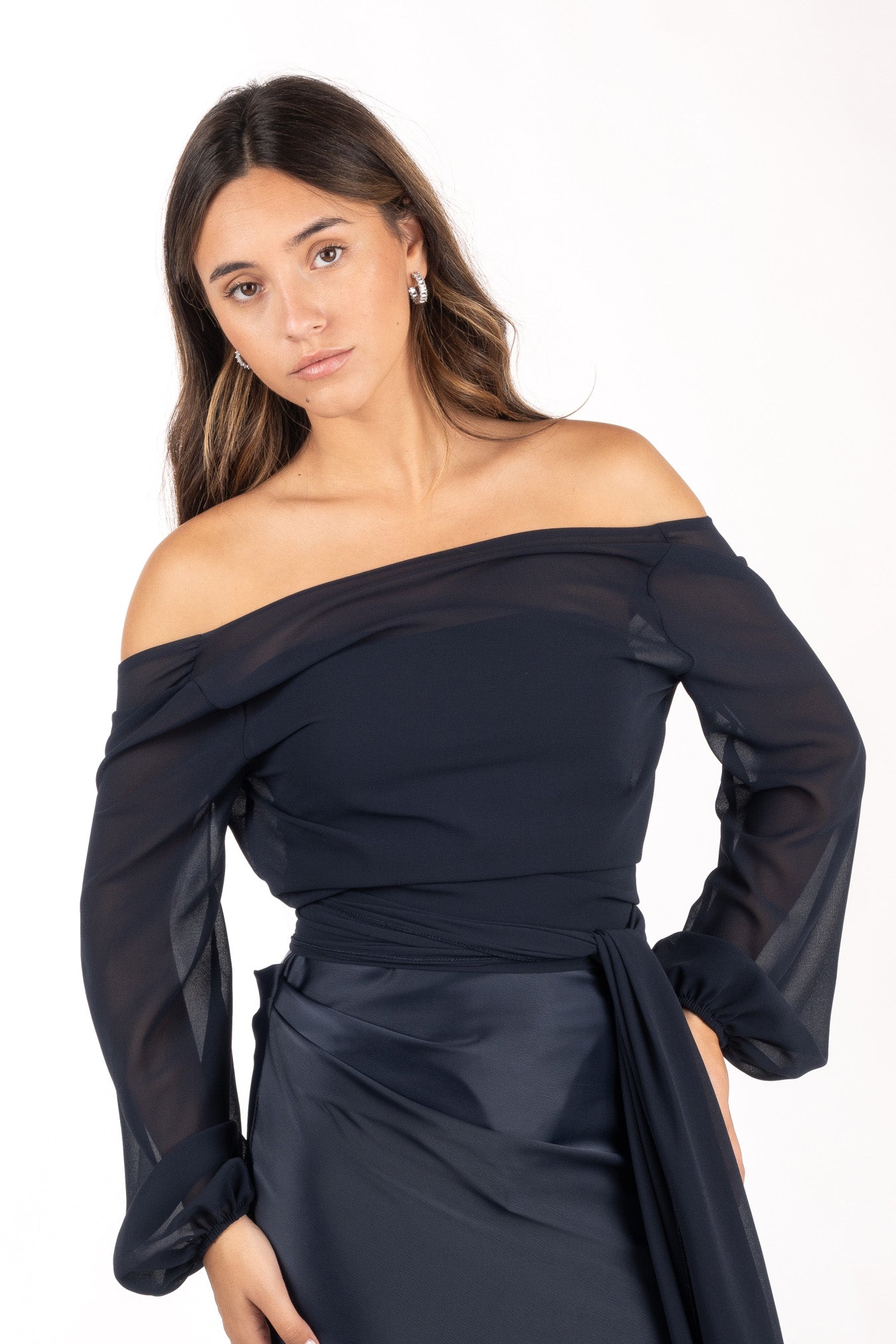 Halo Bolero Azul Noche