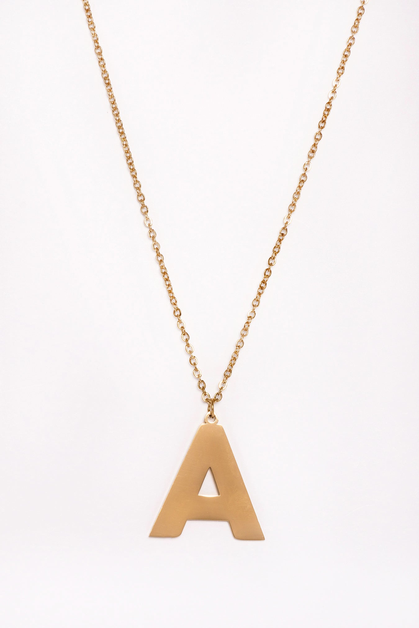 Big Initial Necklace