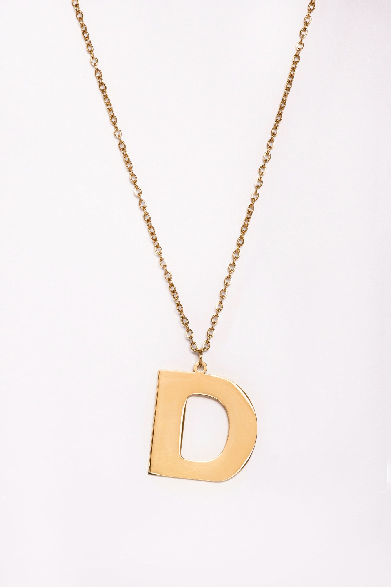 Big Initial Necklace