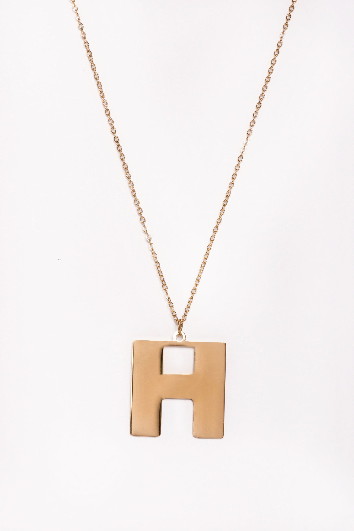 Big Initial Necklace