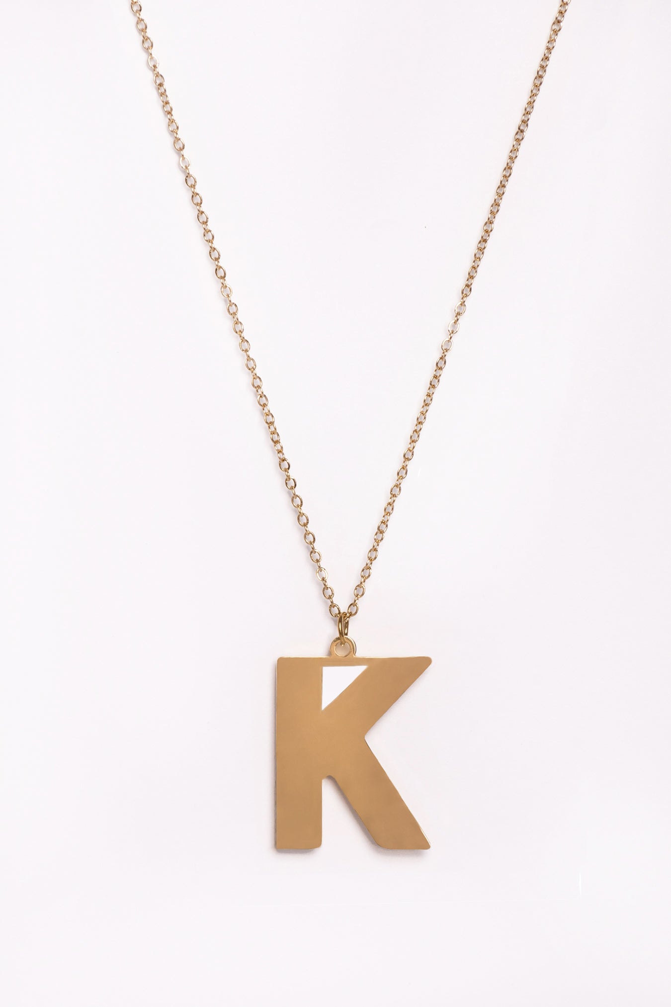 Big Initial Necklace