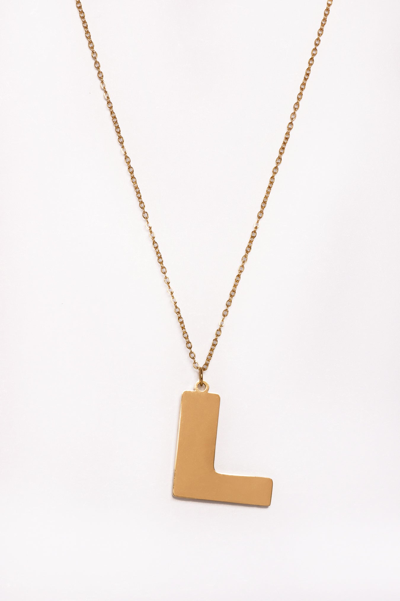 Big Initial Necklace