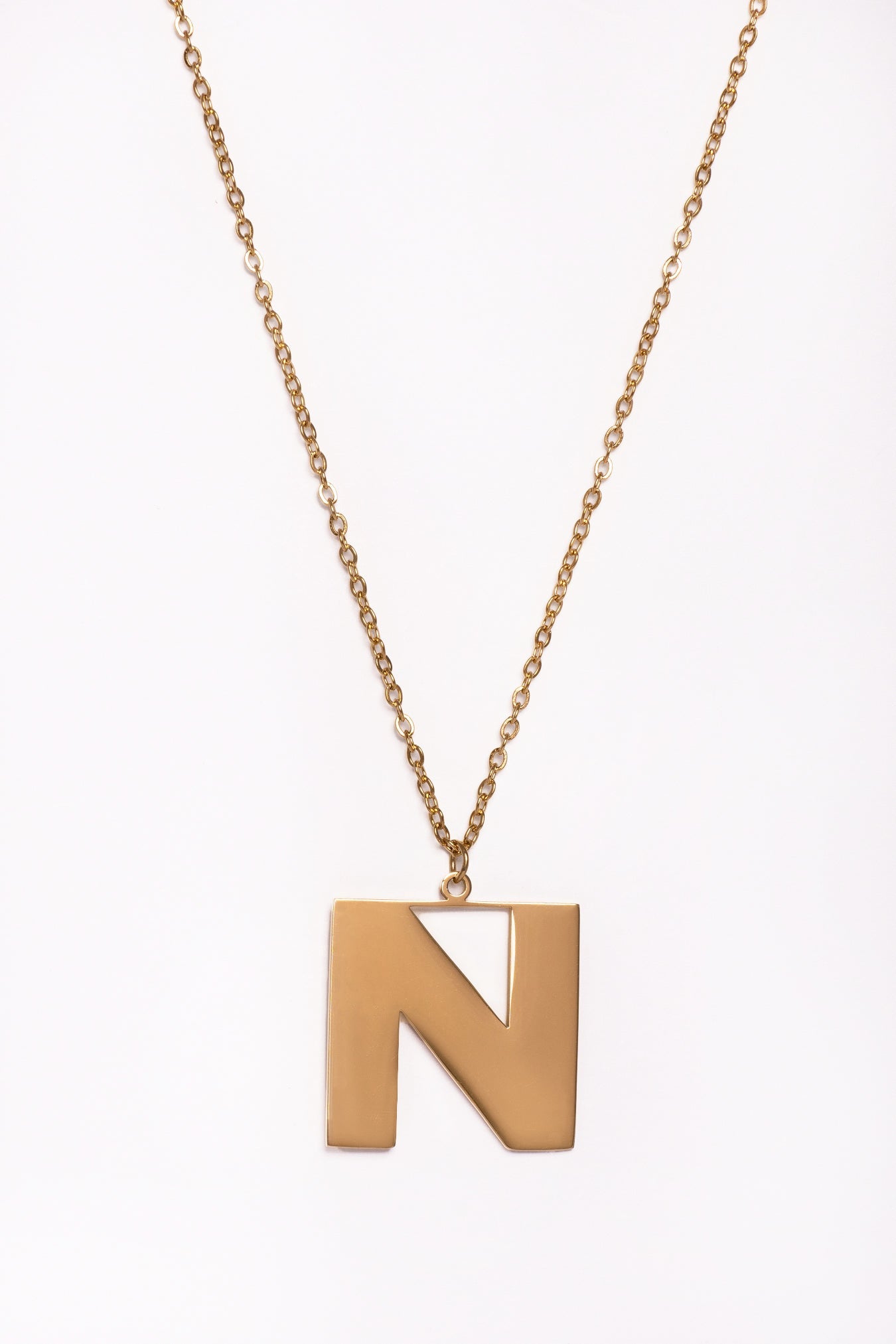 Big Initial Necklace