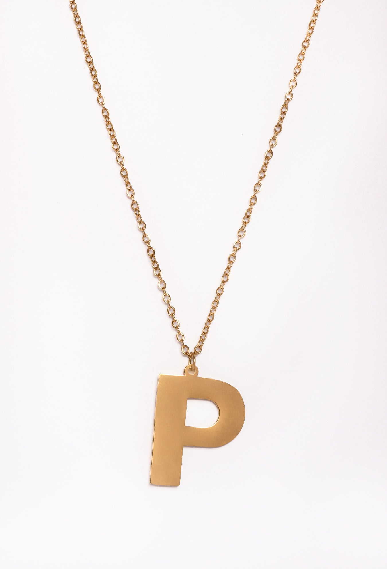 Big Initial Necklace