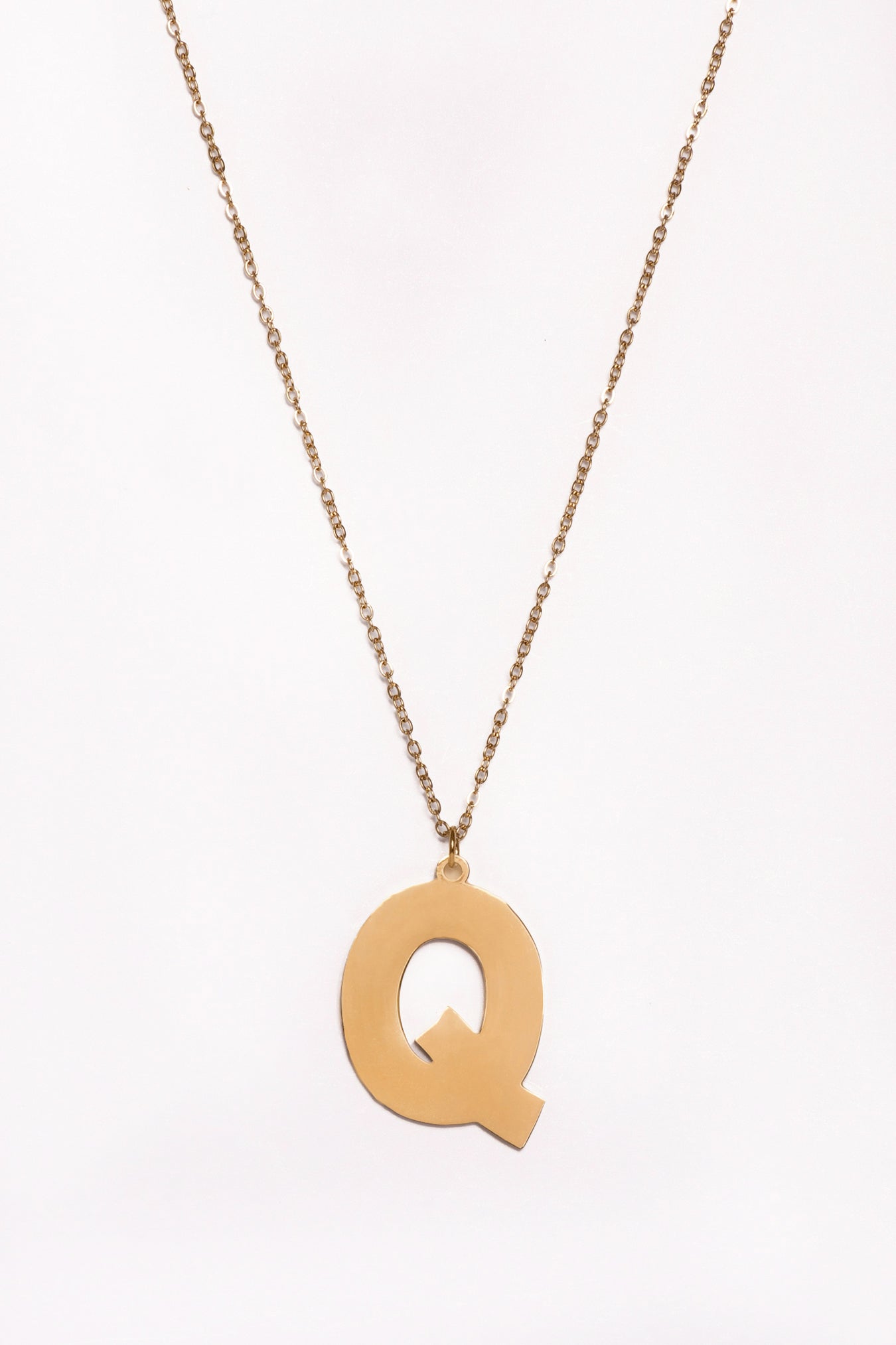 Big Initial Necklace