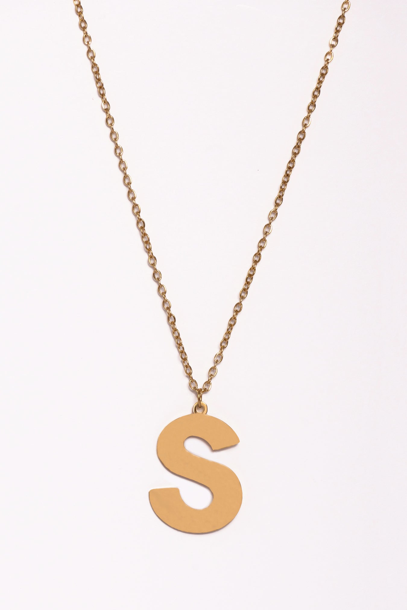 Big Initial Necklace