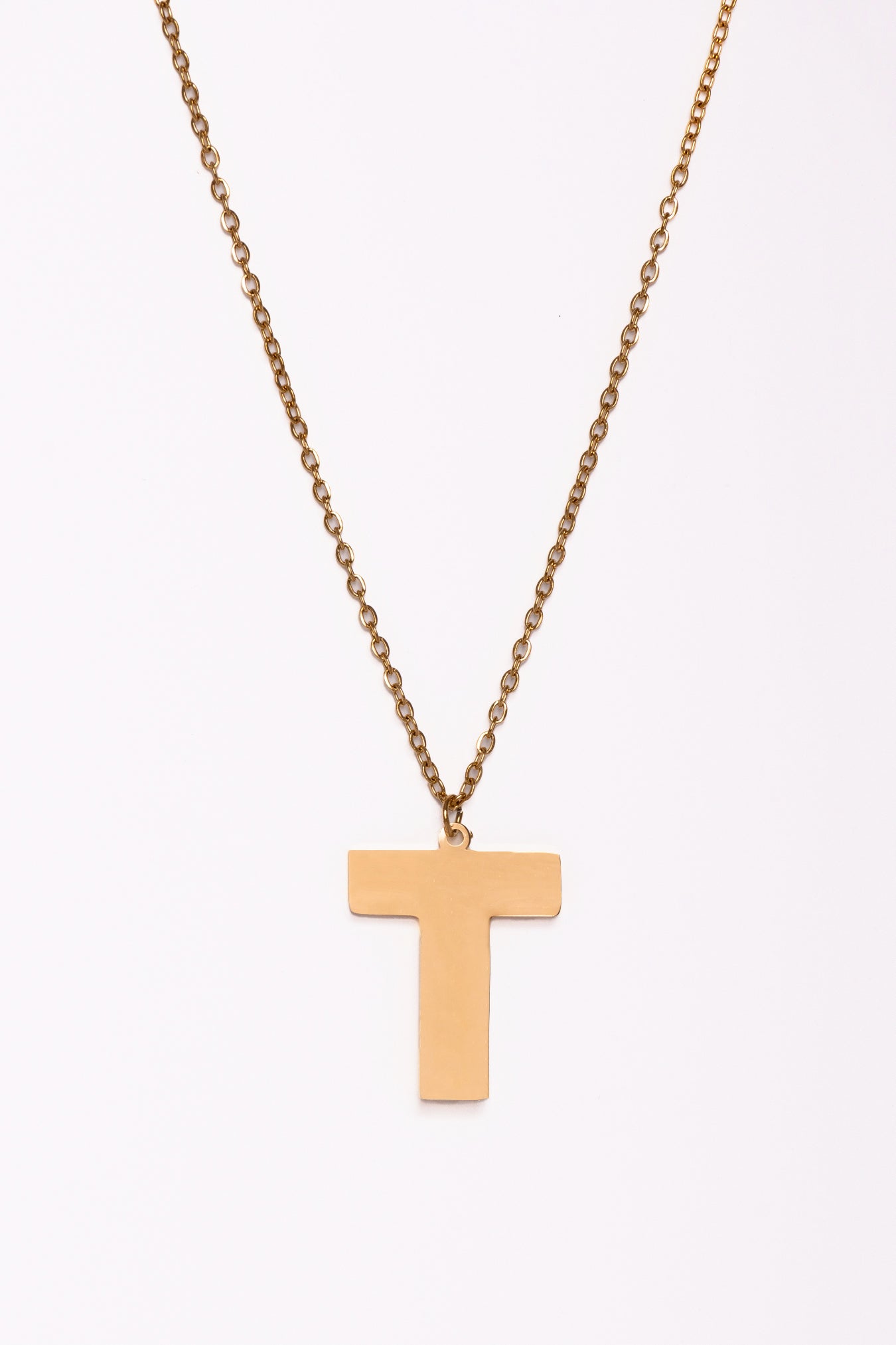 Big Initial Necklace