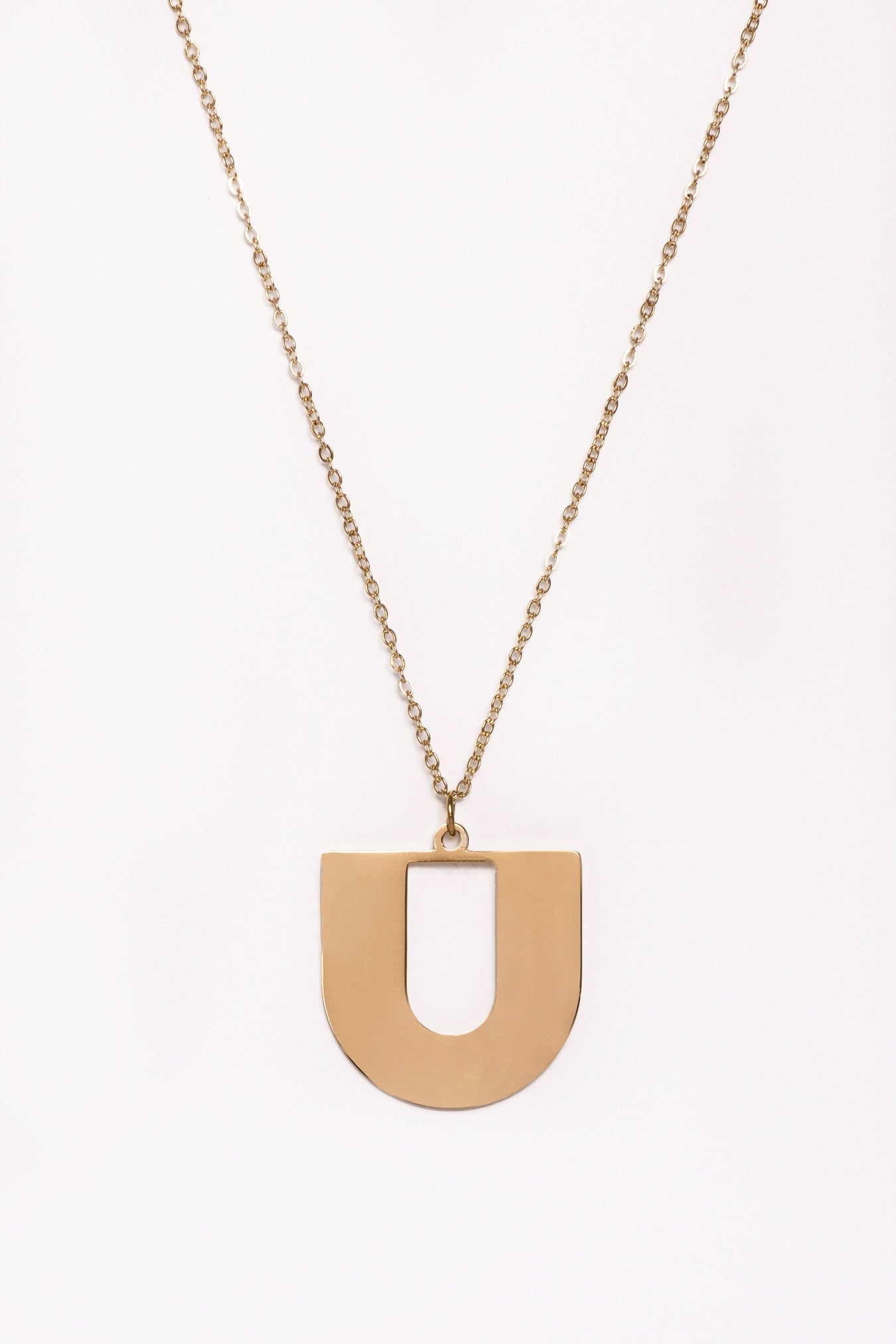 Big Initial Necklace