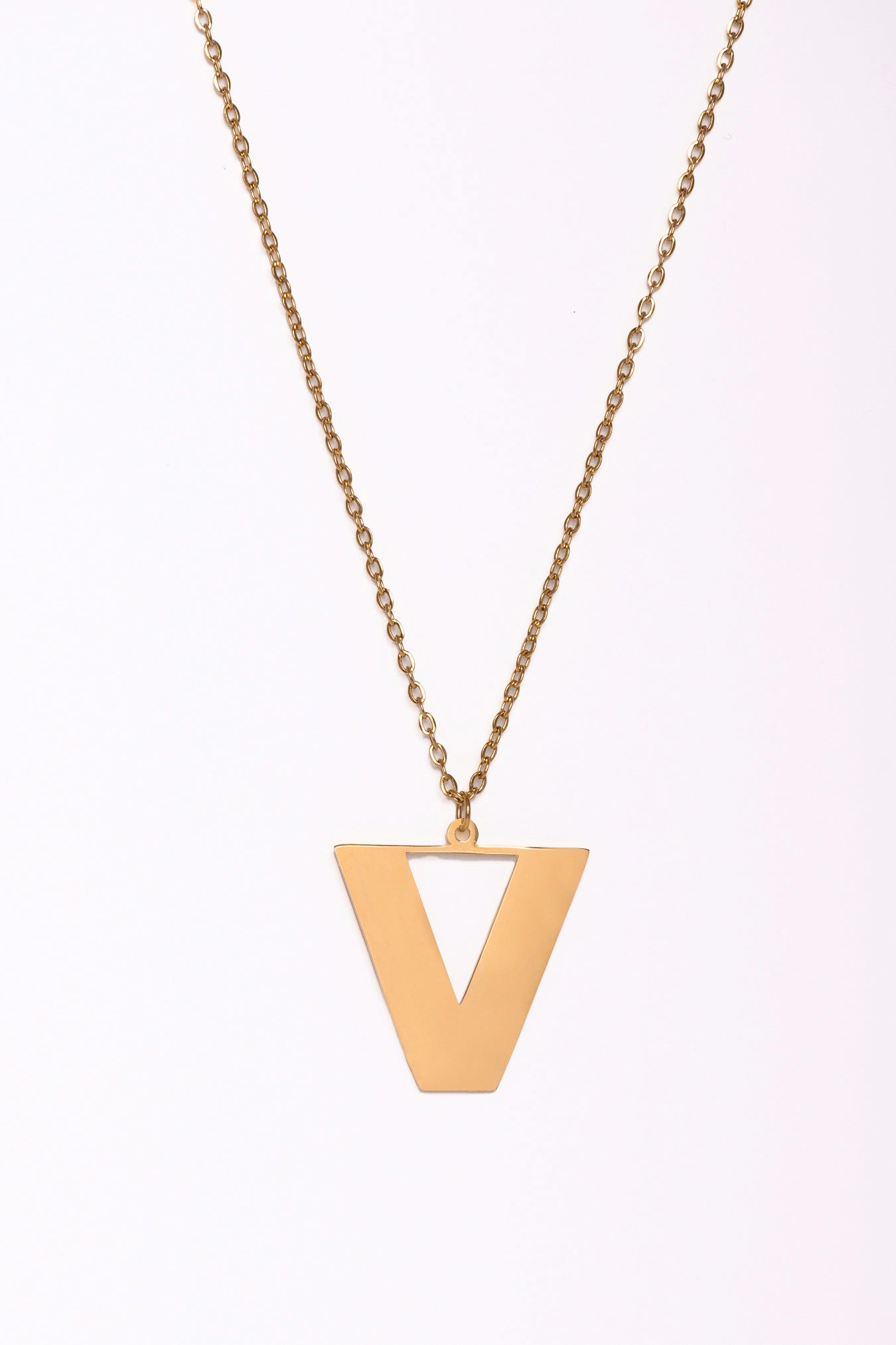 Big Initial Necklace