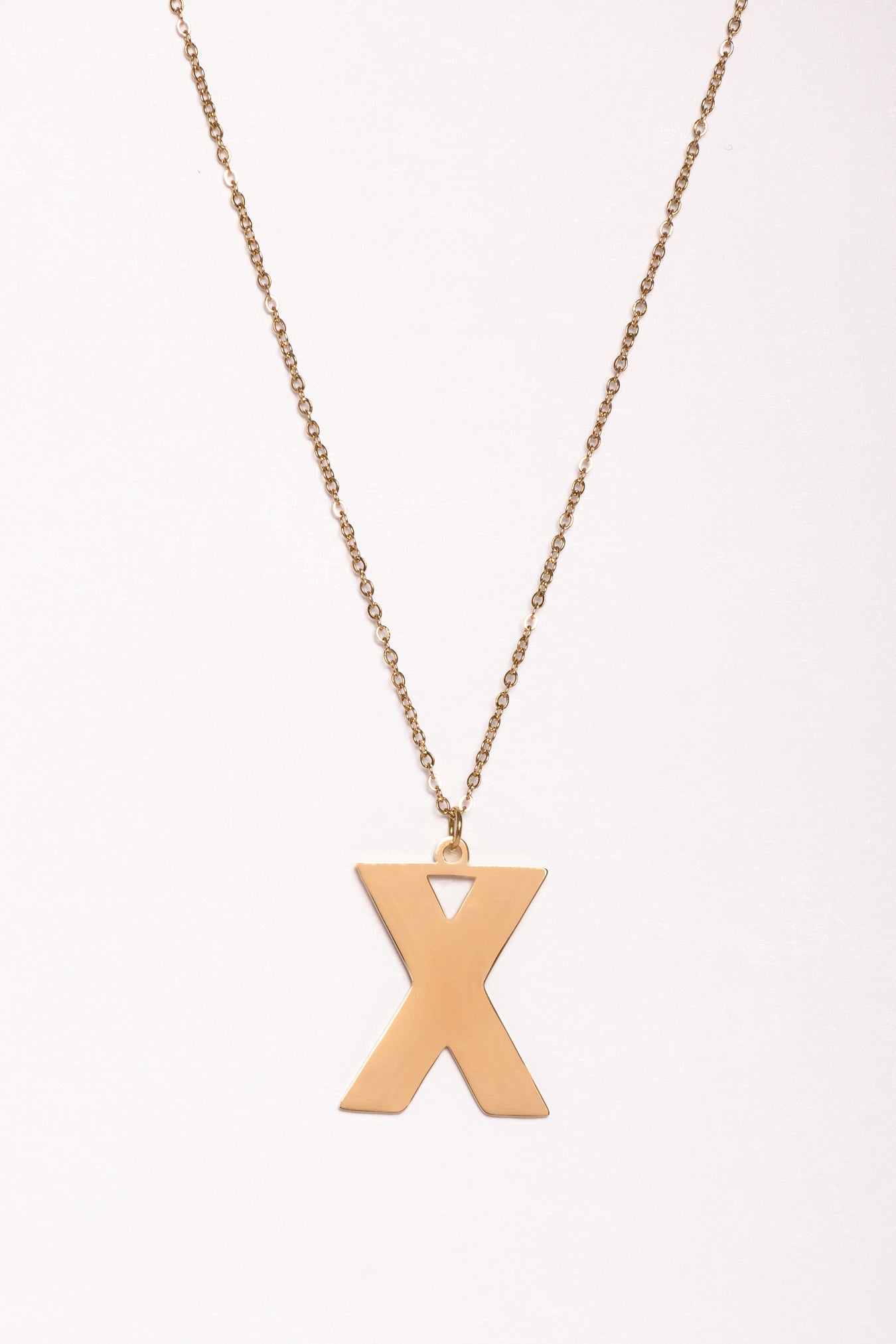 Big Initial Necklace