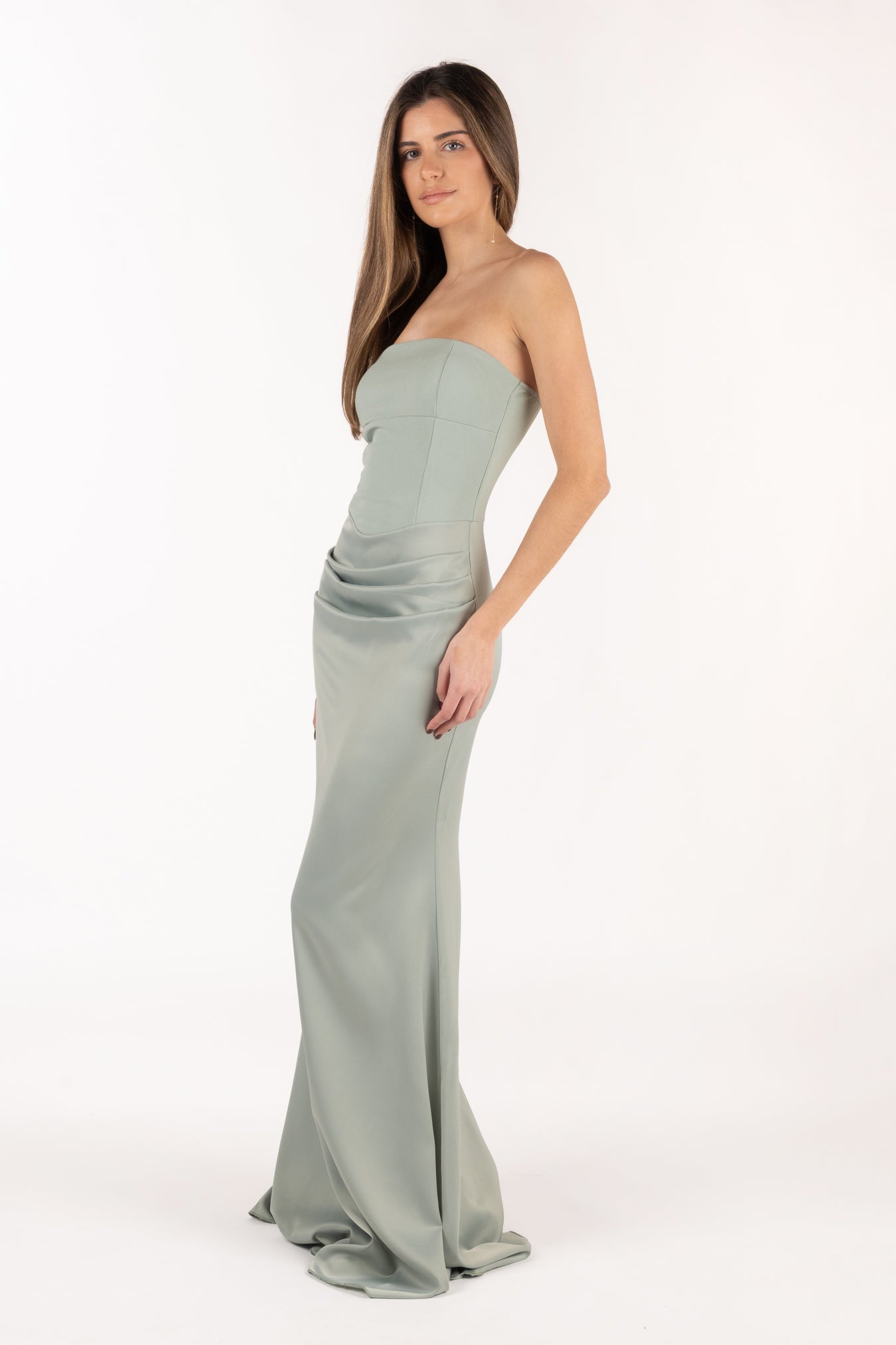 Vestido Isabella Salvia