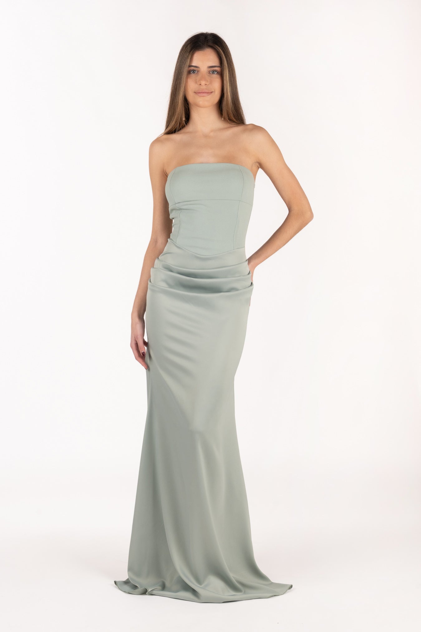 Vestido Isabella Salvia