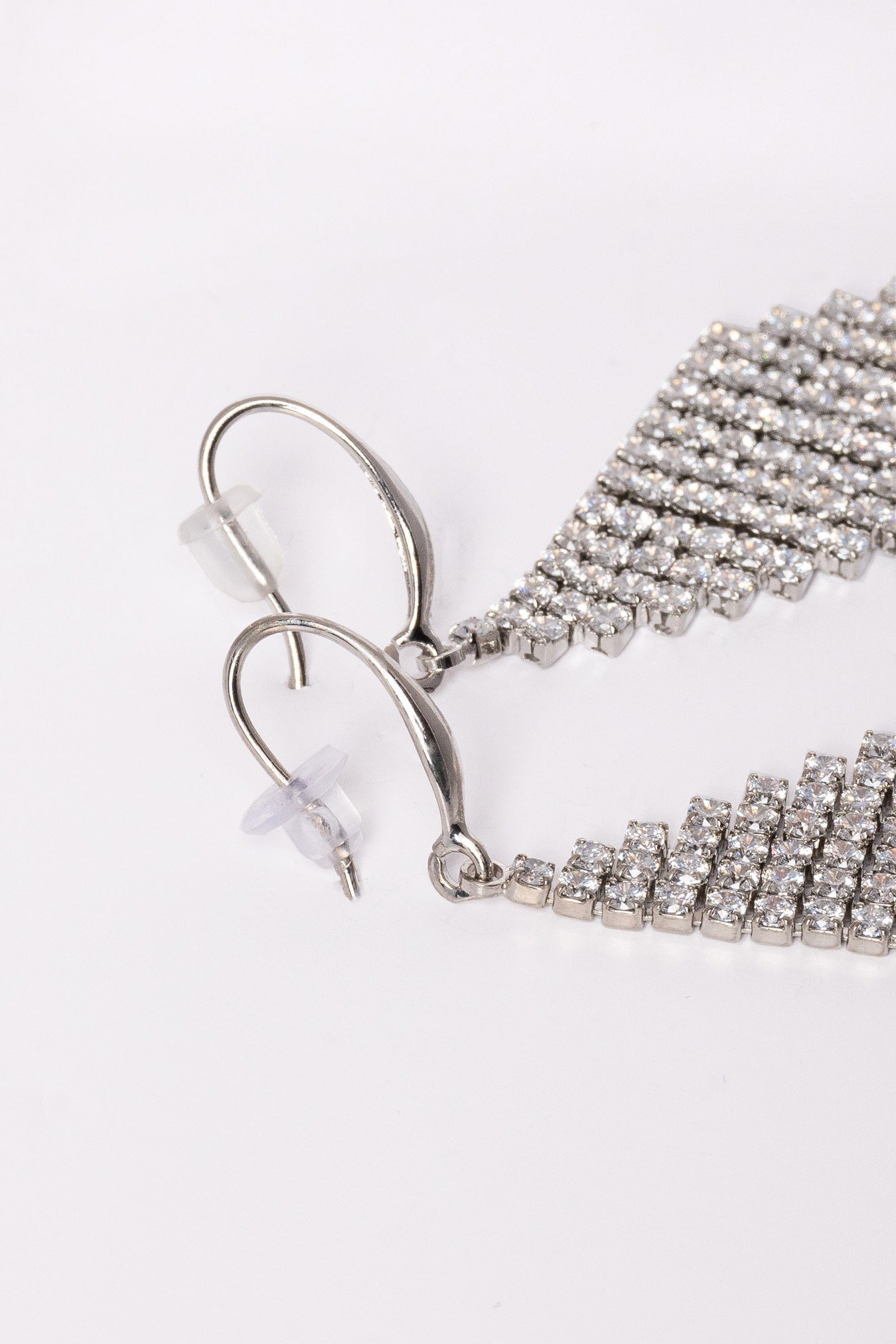 Pendientes Lirio Plata