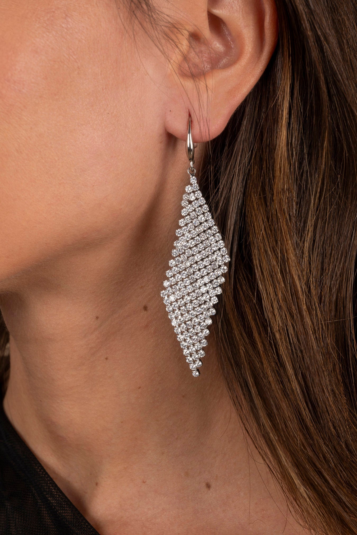 Pendientes Lirio Plata