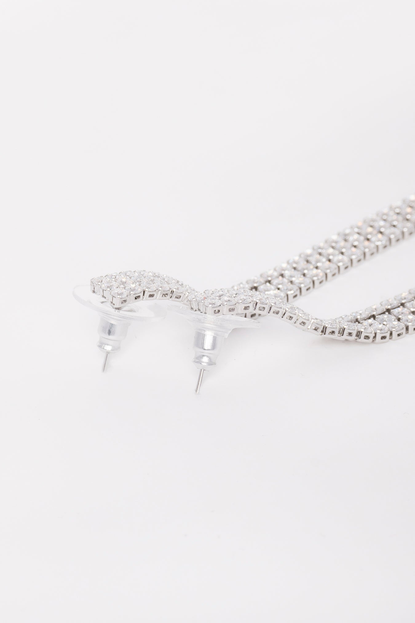 Pendientes Bond Plata