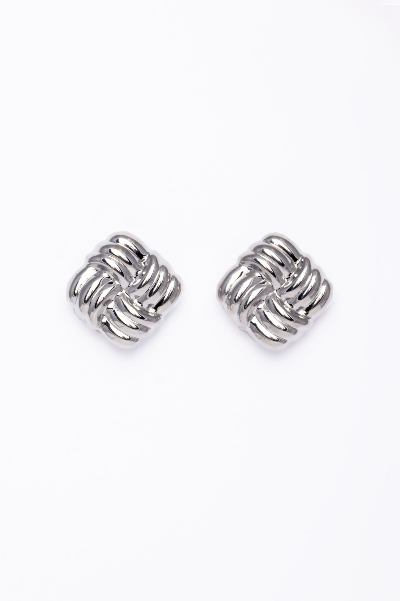 Pendientes Knot Plata