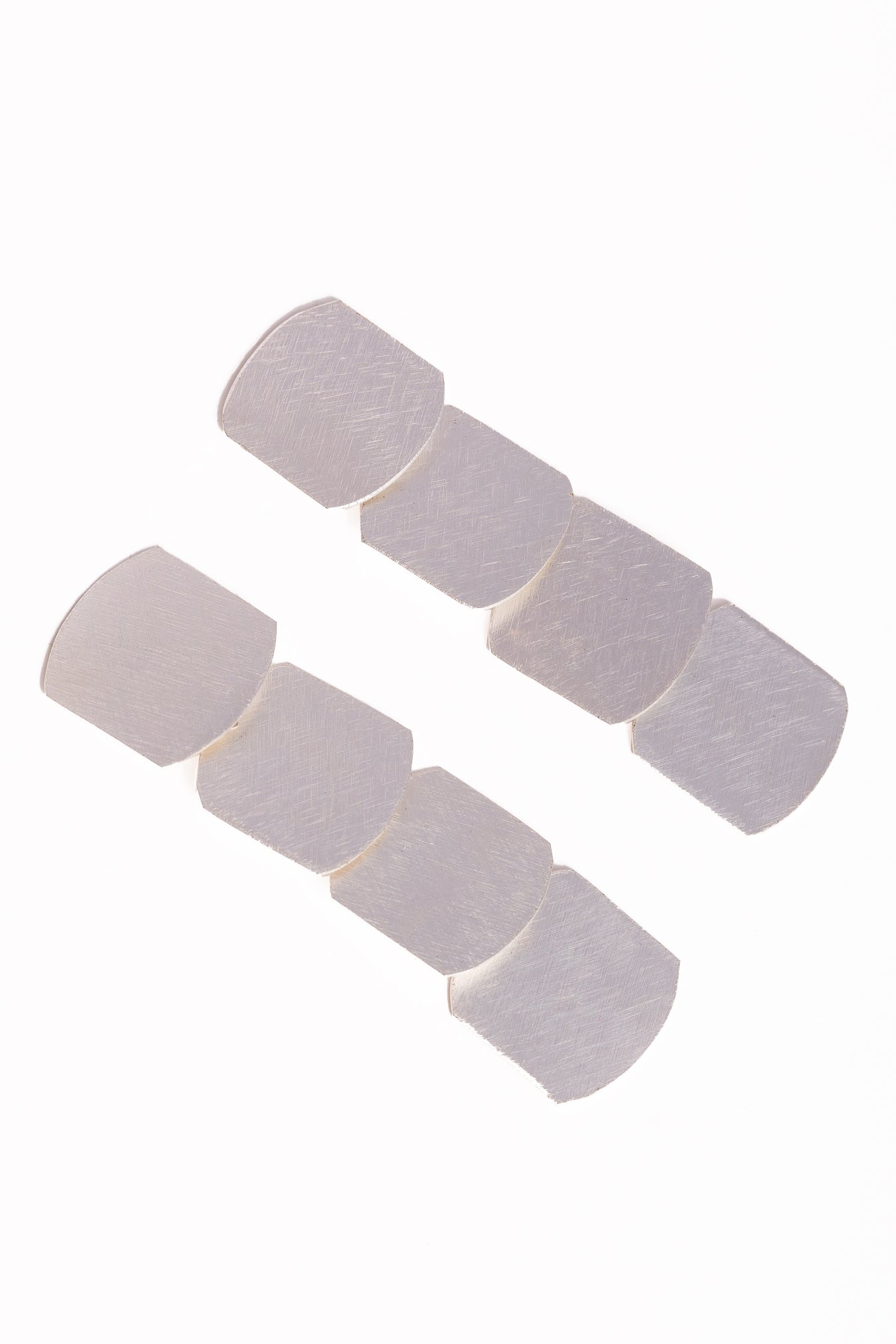 Pendientes Tetra Plata