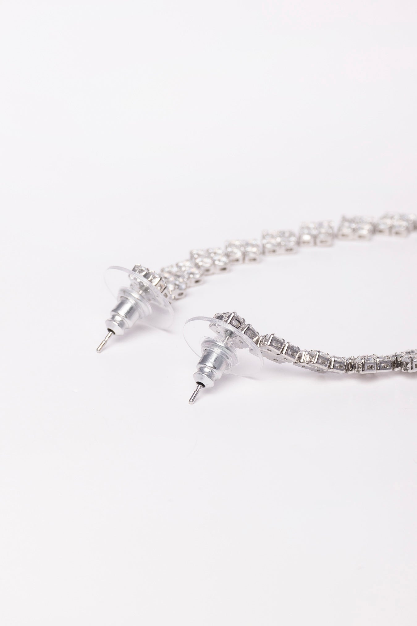 Pendientes Flor Plata