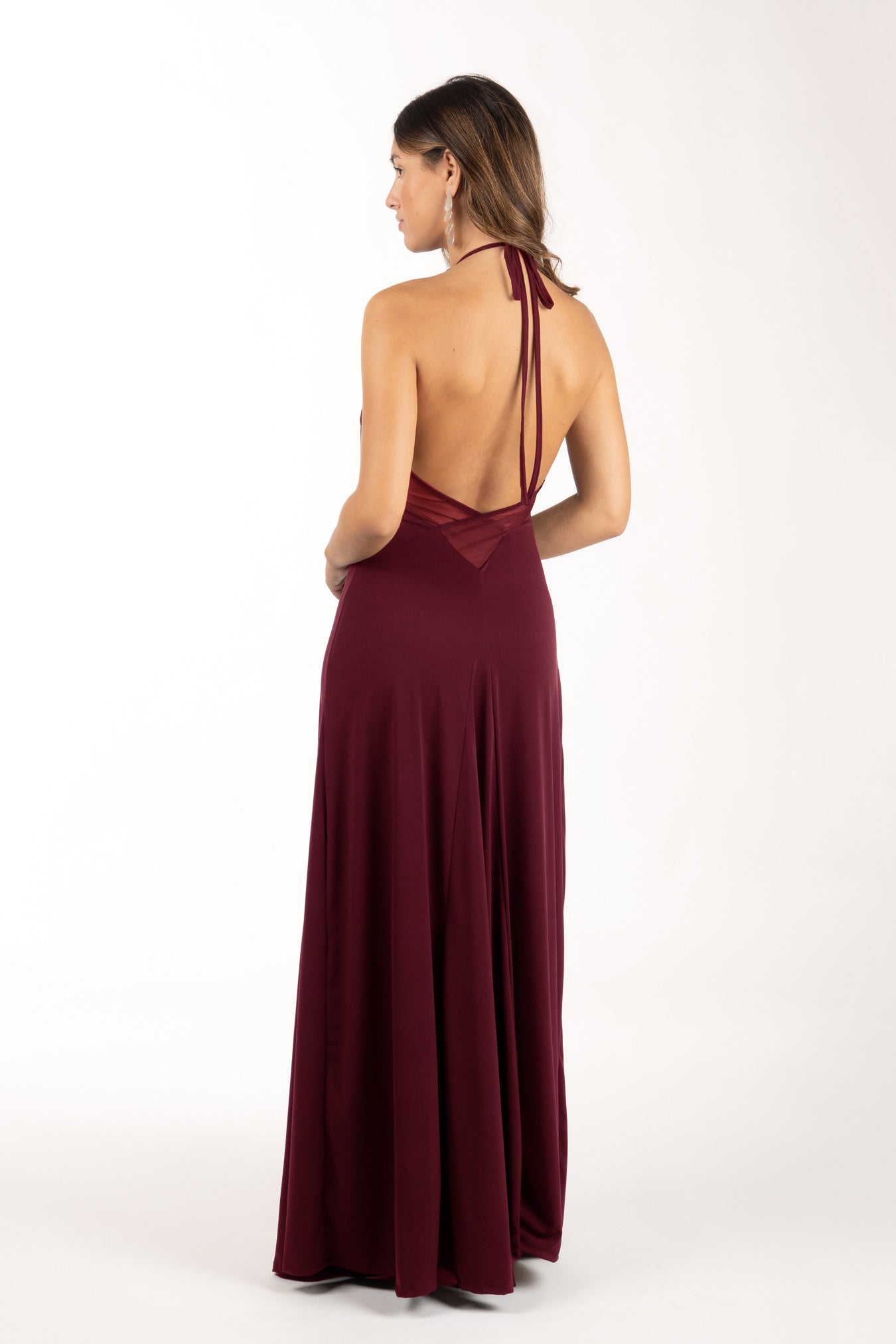 Vestido Honey Granate