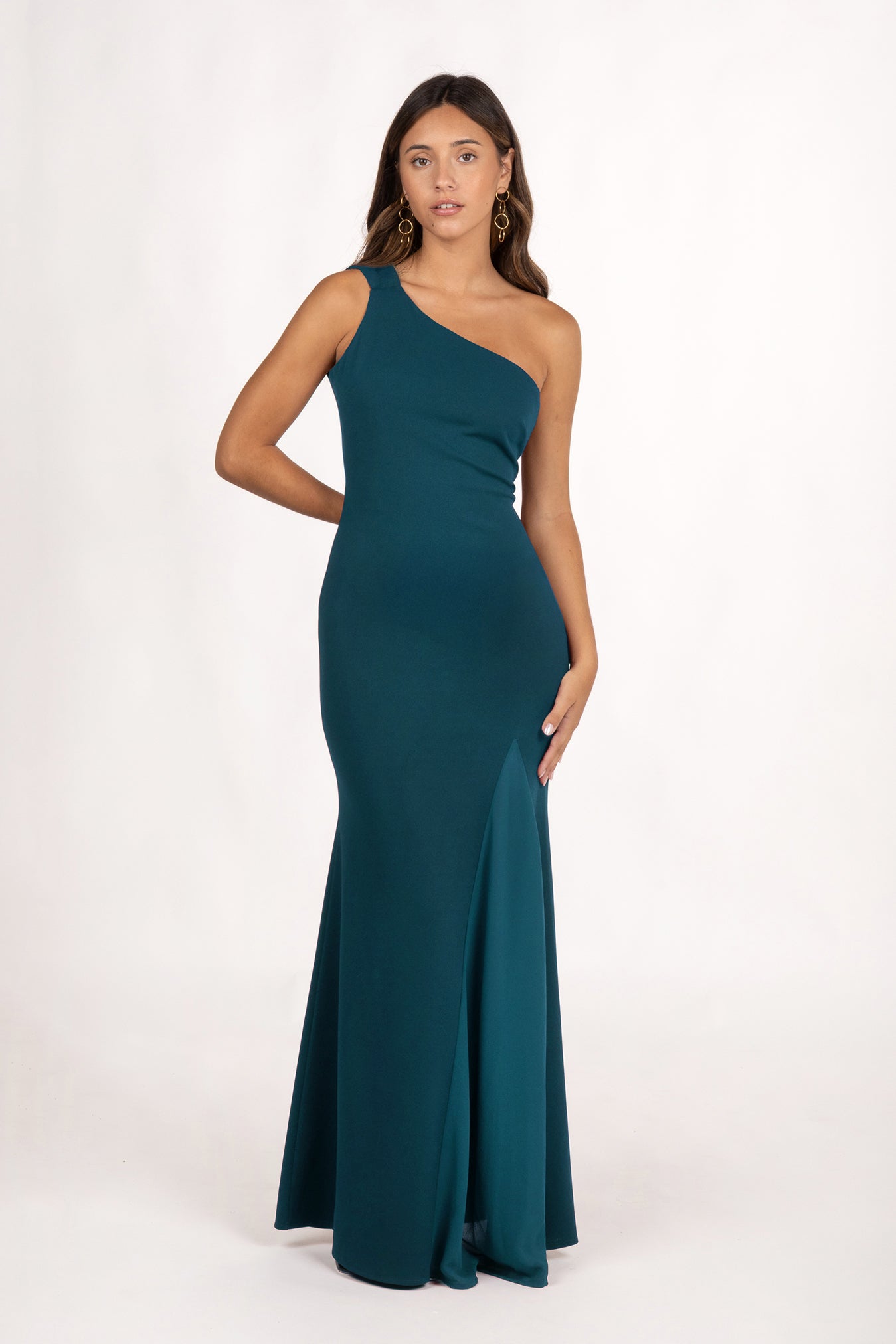 Vestido Momo Azul Petróleo