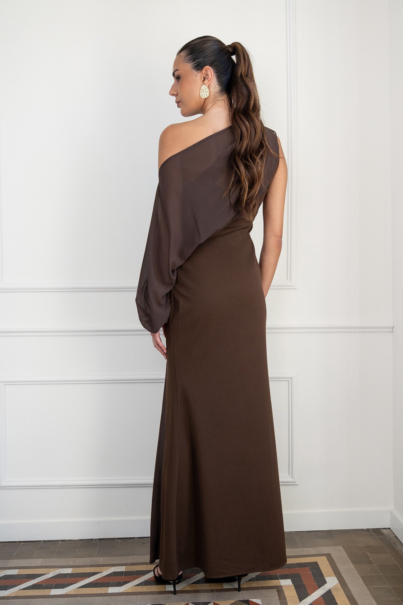 Vestido Momo Marrón