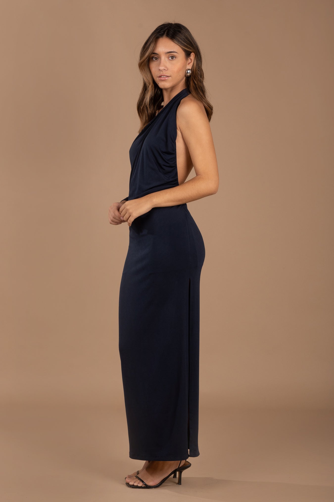 Vestido René Azul Marino